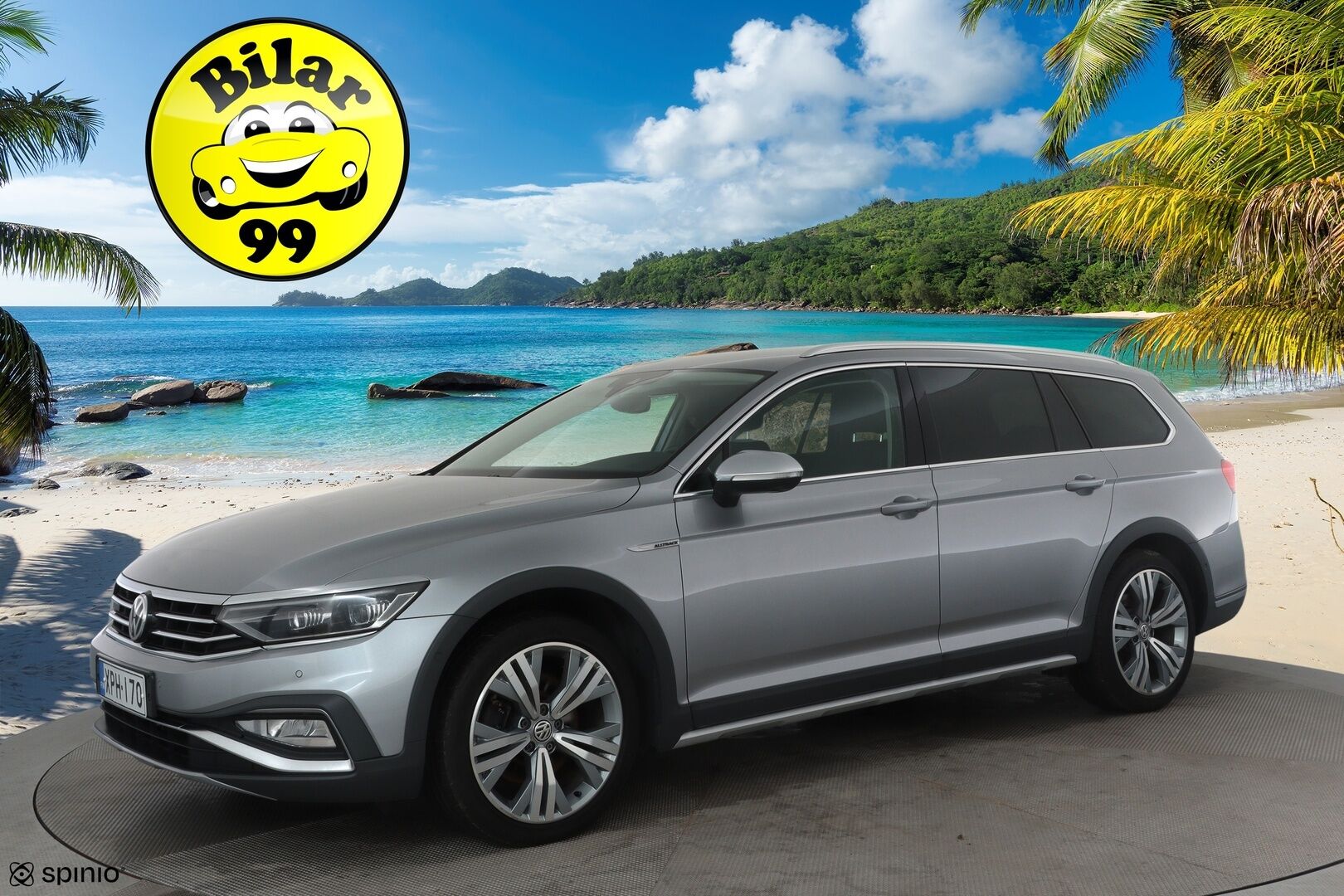 Volkswagen Passat 2020 Variant Alltrack 2,0 TDI SCR 140 kW 4MOTION DSG *ACC / IQ.Light / 360° / Webasto / Navi / KeylessGo* - Suomi-auto / Kahdet renkaat aluvanteilla