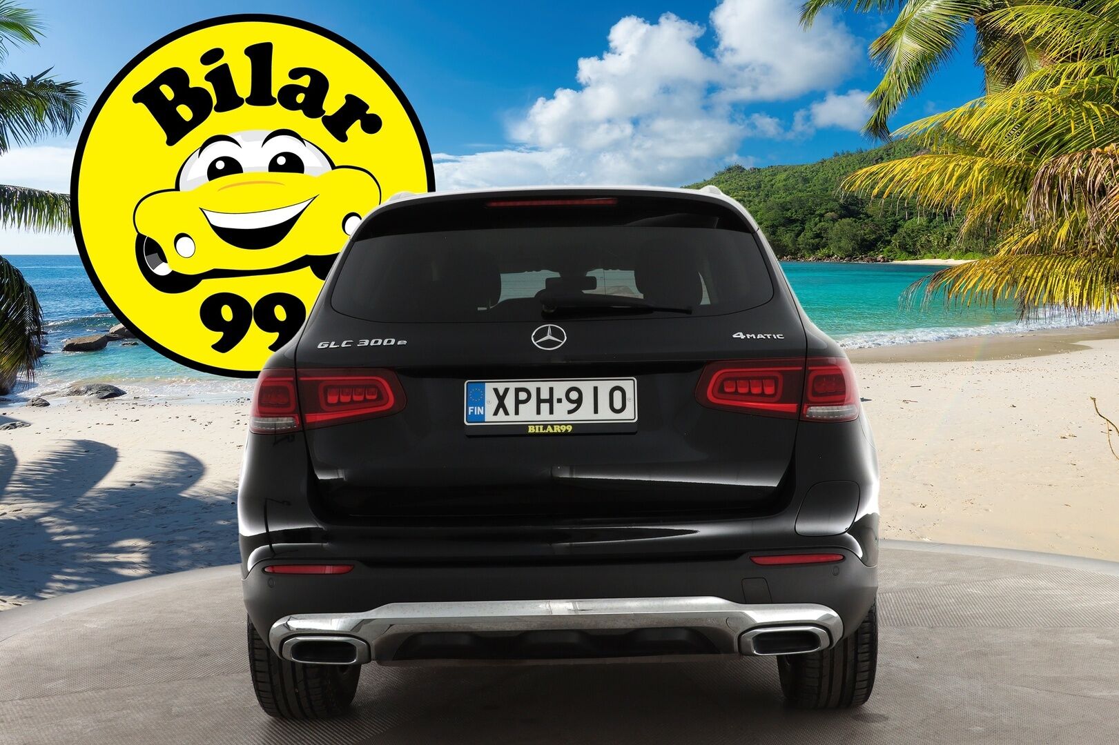 Mercedes-Benz GLC 2020 300 e 4MATIC A Business EQ Power - | 2-om. Suomi-auto | Facelift | Digimittaristo | Vakkari | Peruutuskamera | Sähköluukku |