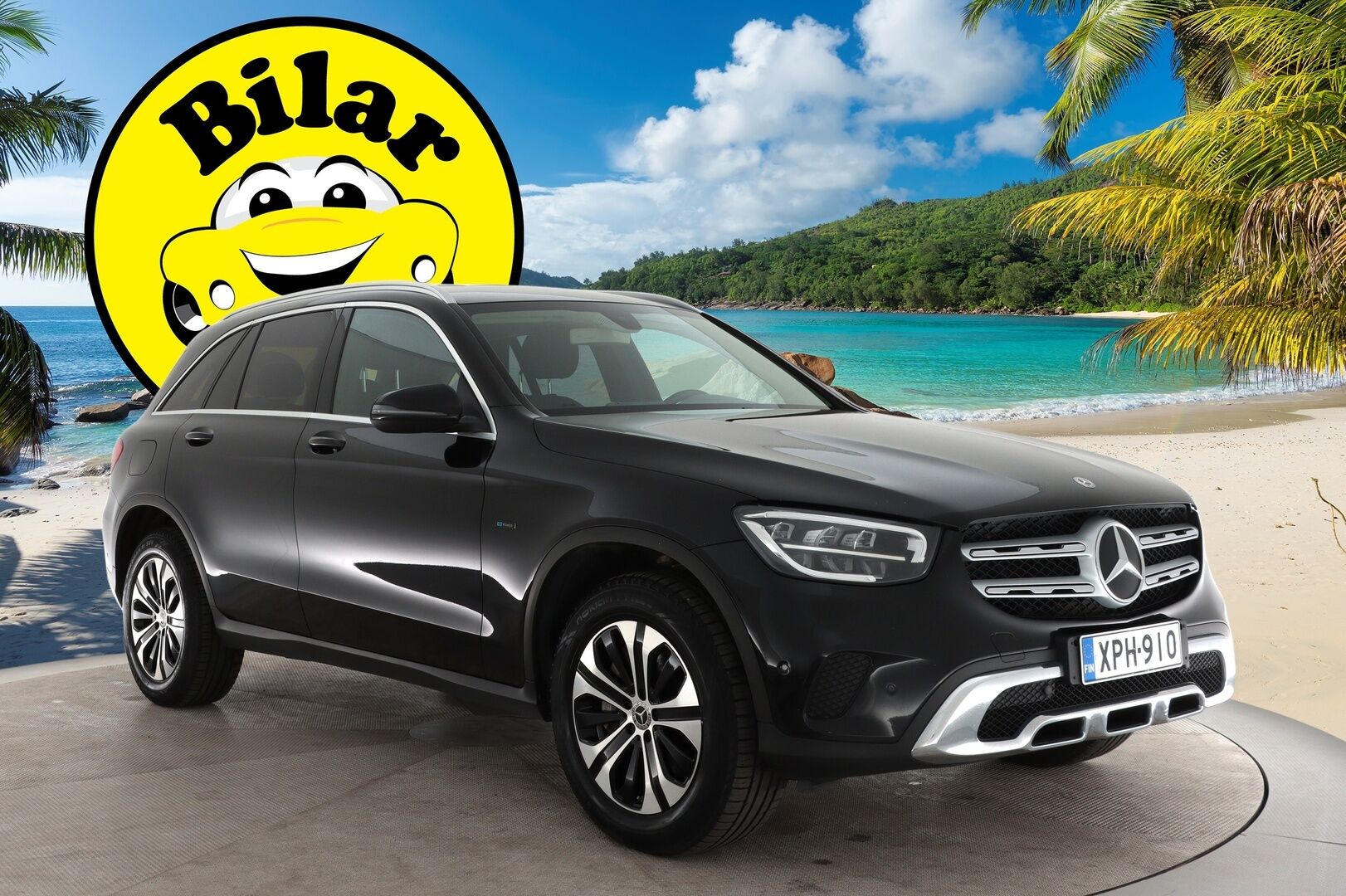 Mercedes-Benz GLC 2020 300 e 4MATIC A Business EQ Power - | 2-om. Suomi-auto | Facelift | Digimittaristo | Vakkari | Peruutuskamera | Sähköluukku |