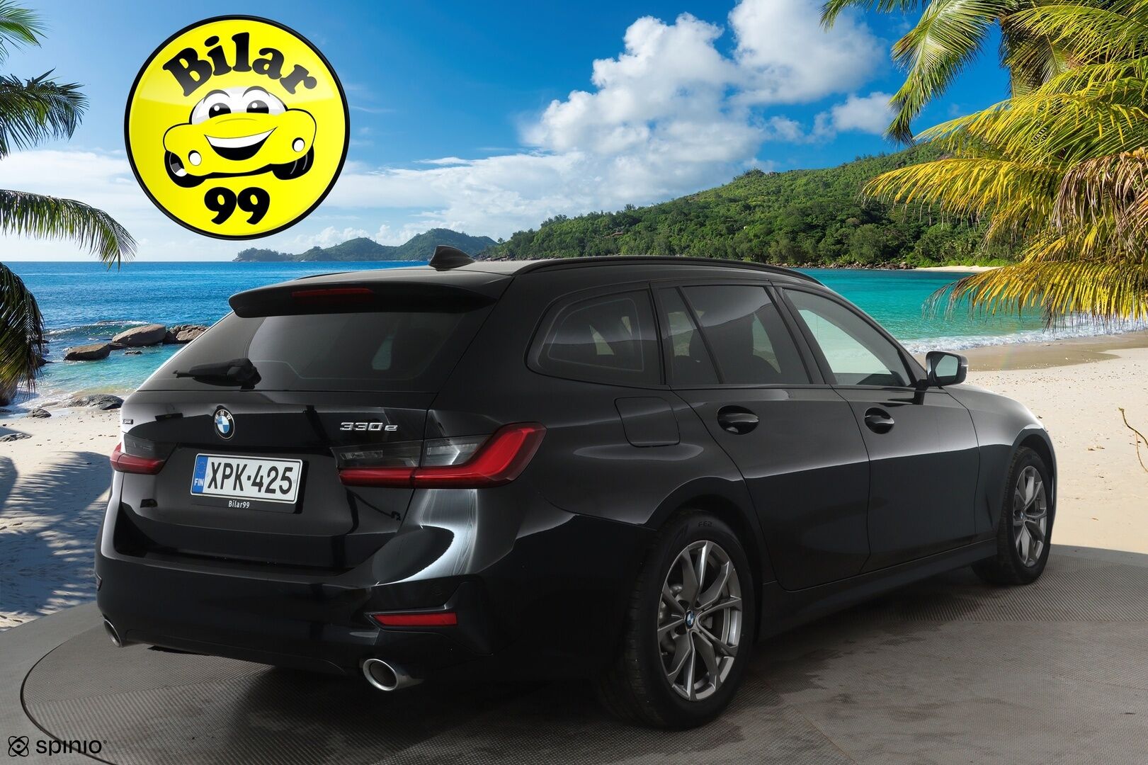 BMW 330 2021 G21 Touring 330e xDrive Sportline *H&K / Adapt.vakkari / Digimittaristo / Sporttipenkit / Apple&Android / P.tutkat / Sähköluukku* - 1-om. Suomi-auto / Shadowline / Ambient valot / 2x vanteet 