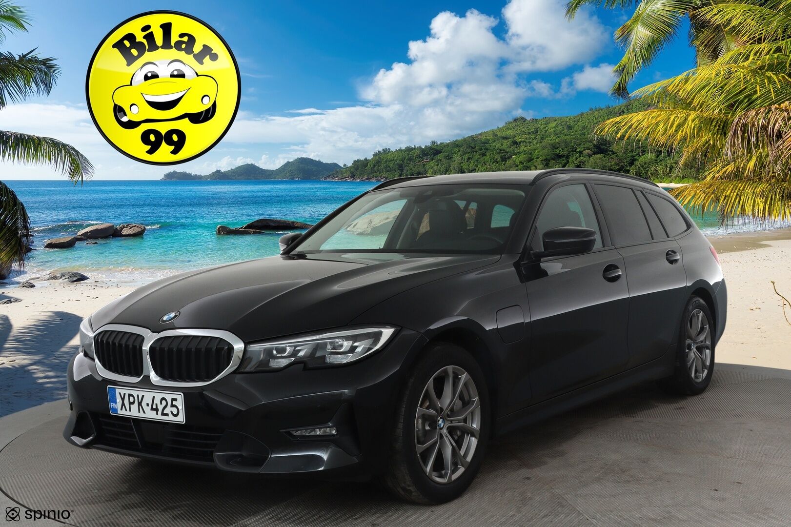 BMW 330 2021 G21 Touring 330e xDrive Sportline *H&K / Adapt.vakkari / Digimittaristo / Sporttipenkit / Apple&Android / P.tutkat / Sähköluukku* - 1-om. Suomi-auto / Shadowline / Ambient valot / 2x vanteet 