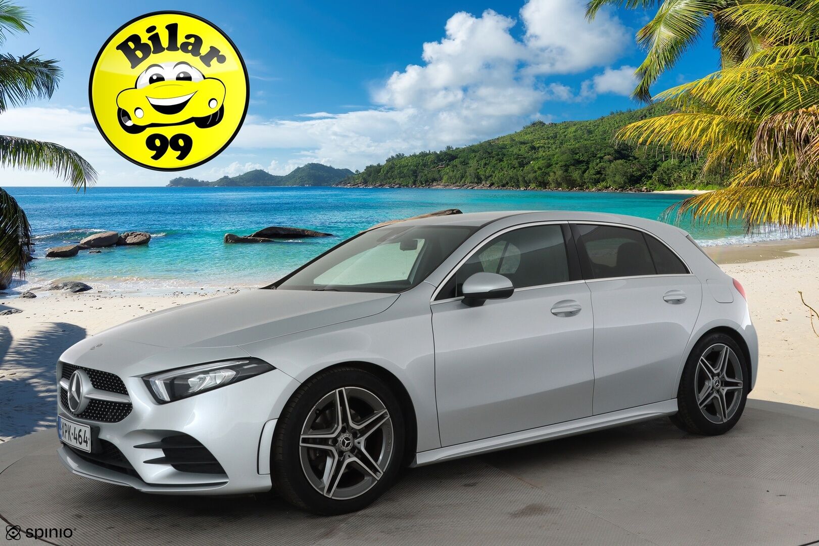 Mercedes-Benz A 2020 180 A Business AMG **LED-High Performance / P.Kamera / Sporttipenkit / Kaistavahti / Nahka-Alcantara** - Kahdet Renkaat