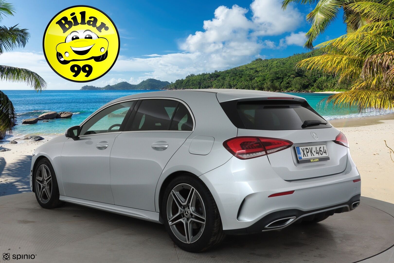 Mercedes-Benz A 2020 180 A Business AMG **LED-High Performance / P.Kamera / Sporttipenkit / Kaistavahti / Nahka-Alcantara** - Kahdet Renkaat