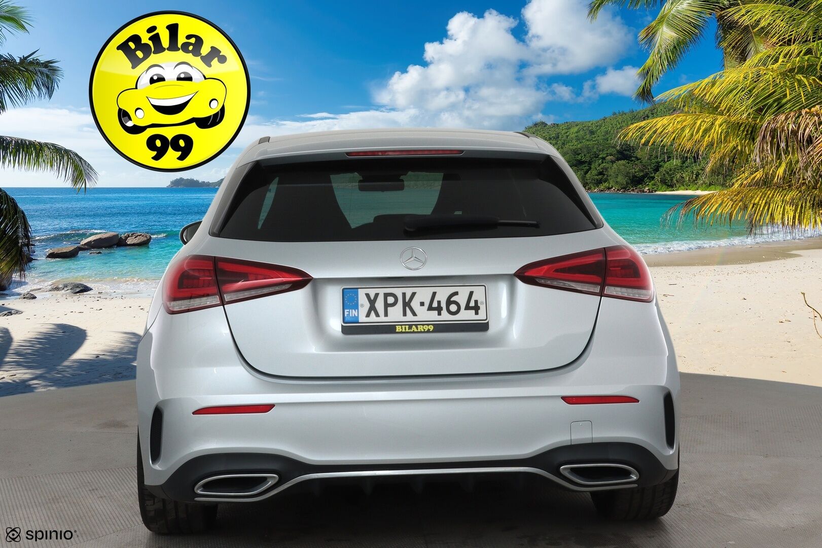 Mercedes-Benz A 2020 180 A Business AMG **LED-High Performance / P.Kamera / Sporttipenkit / Kaistavahti / Nahka-Alcantara** - Kahdet Renkaat
