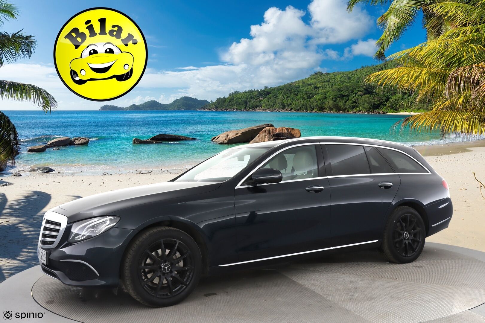 Mercedes-Benz E 2017 220 d T A Premium Business - | 360° | Vakkari | Koukku | Led | Puolinahat | HUD | Navi |