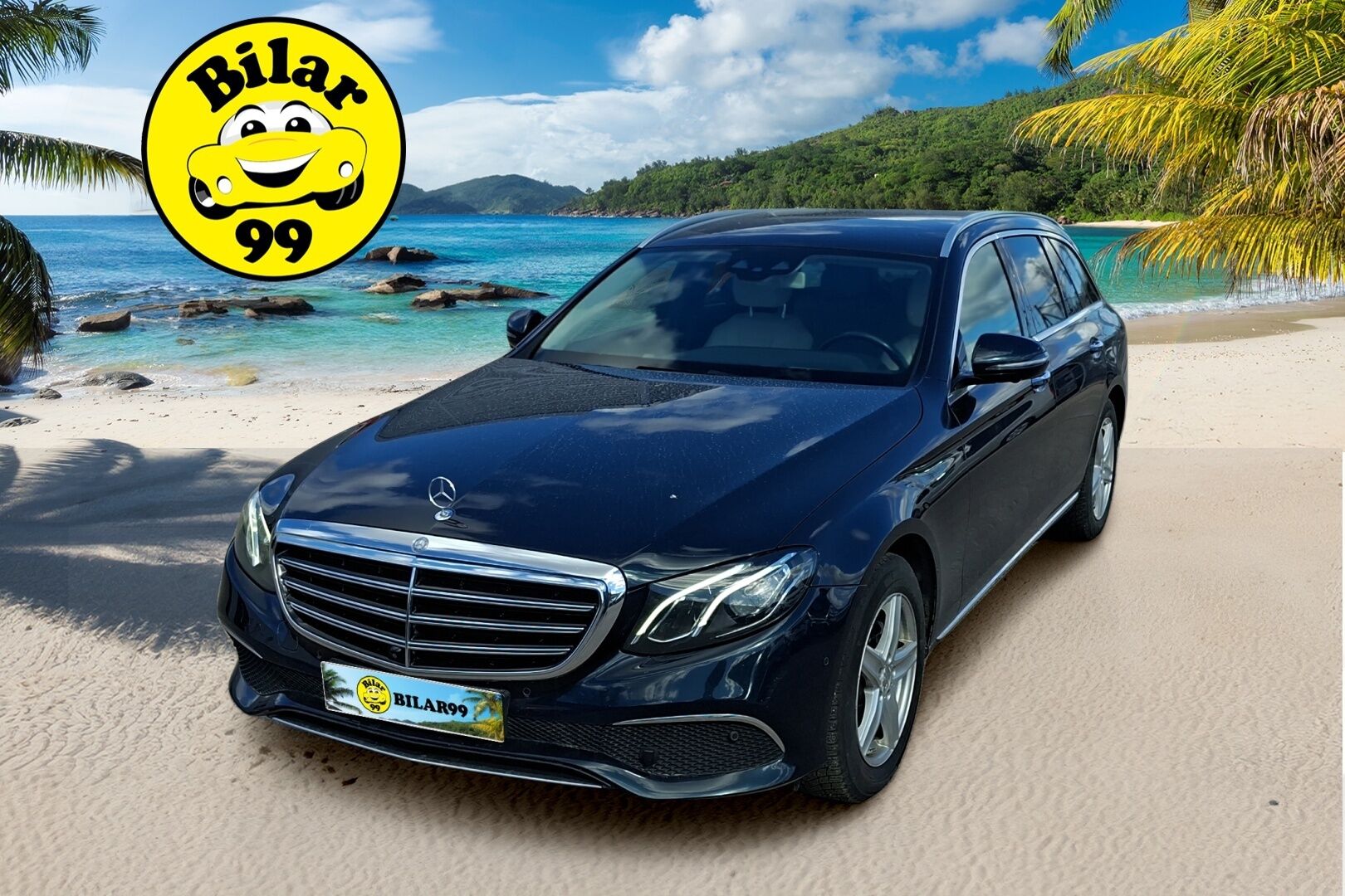 Mercedes-Benz E 2017 220 d T A Premium Business */  360° / Vakkari / Koukku / Led / Puolinahat / HUD / Navi /*