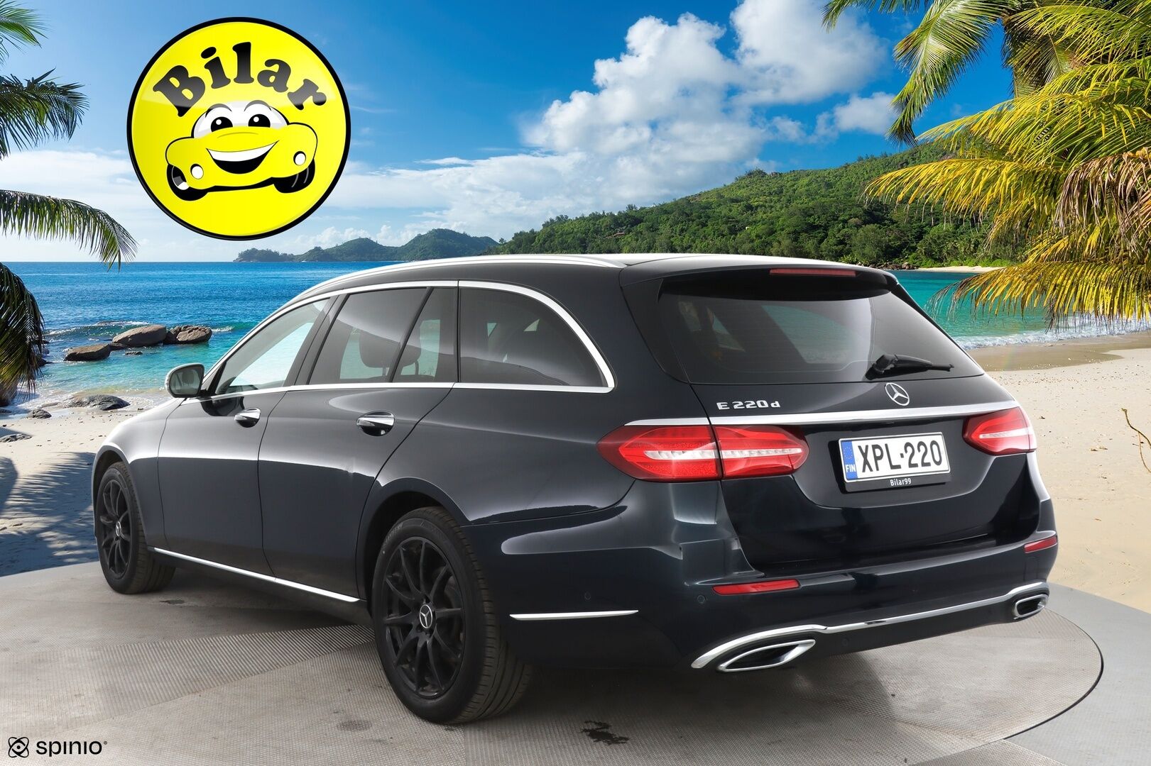 Mercedes-Benz E 2017 220 d T A Premium Business - | 360° | Vakkari | Koukku | Led | Puolinahat | HUD | Navi |