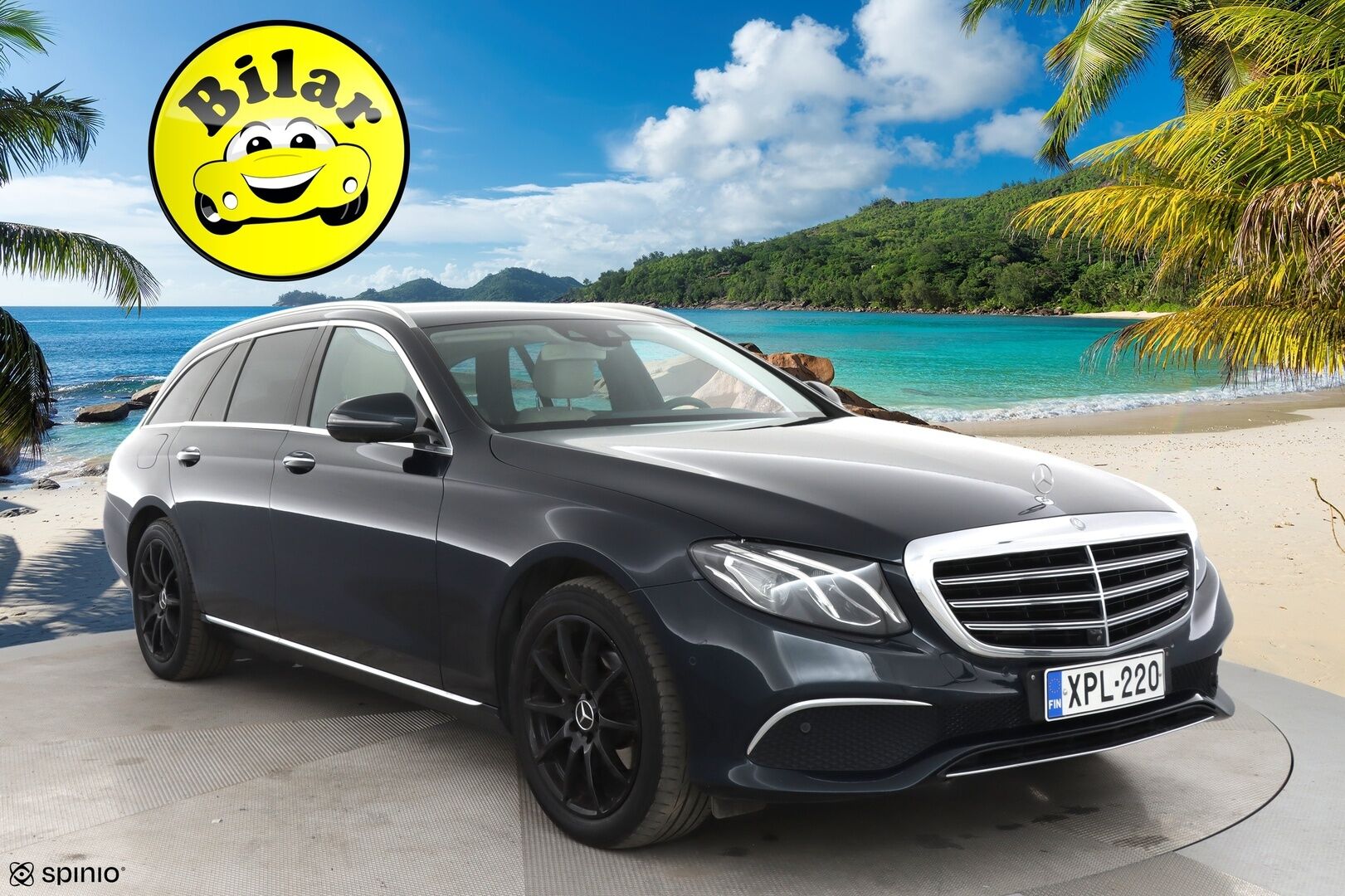 Mercedes-Benz E 2017 220 d T A Premium Business - | 360° | Vakkari | Koukku | Led | Puolinahat | HUD | Navi |