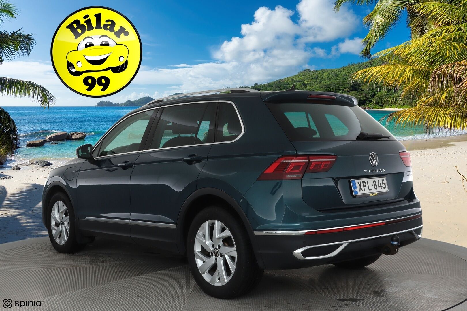 Volkswagen Tiguan 2021 Style eHybrid 180 kW DSG *Vetokoukku / ACC / Matrix-LED / P.kamera / Hierovat Sporttipenkit / Kaistavahti / Keyless* - Suomi-auto / Molemmat latauskaapelit / Kahdet OEM vanteet