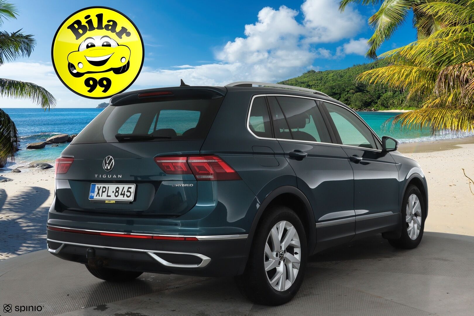 Volkswagen Tiguan 2021 Style eHybrid 180 kW DSG *Vetokoukku / ACC / Matrix-LED / P.kamera / Hierovat Sporttipenkit / Kaistavahti / Keyless* - Suomi-auto / Molemmat latauskaapelit / Kahdet OEM vanteet