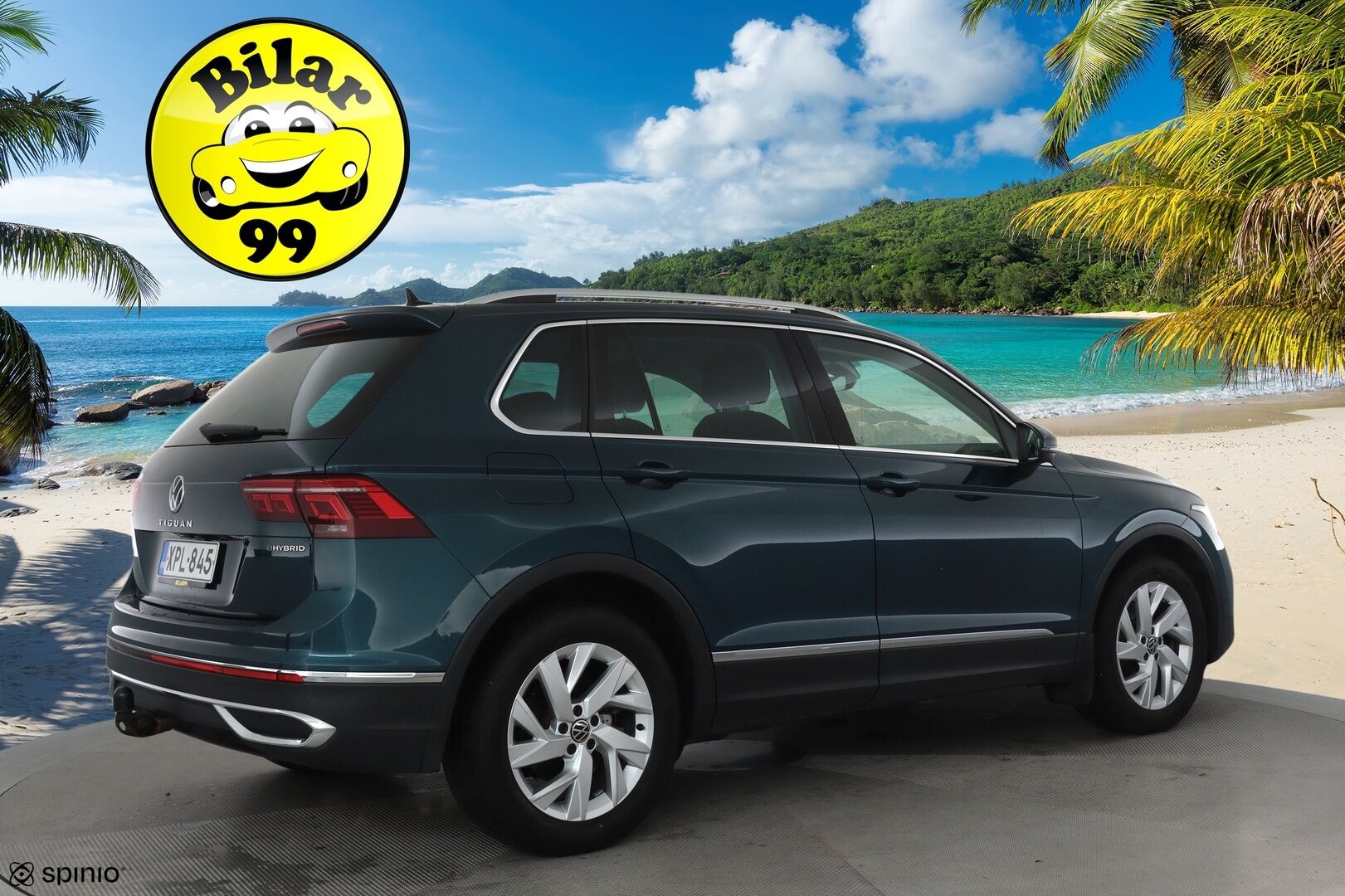 Volkswagen Tiguan 2021 Style eHybrid 180 kW DSG *Vetokoukku / ACC / Matrix-LED / P.kamera / Hierovat Sporttipenkit / Kaistavahti / Keyless* - Suomi-auto / Molemmat latauskaapelit / Kahdet OEM vanteet