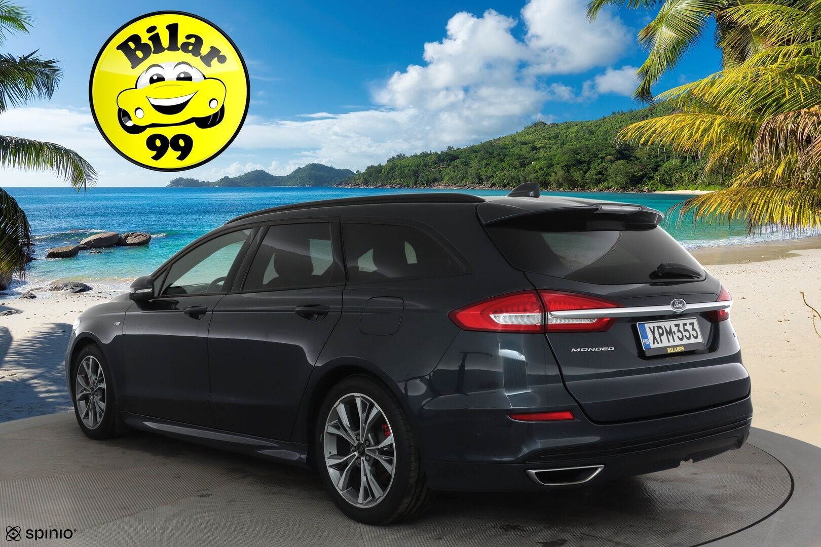Ford Mondeo 2021 2,0 187hv  Hybrid ST-LINE Wagon *Adapt.vakkari / Panorama / Muistipenkki / P.kamera / Keyless / Koukku* - Huippuvarusteet! / 1-om. Suomi-auto / XPack / Winter Pack / Kahdet renkaat aluvanteulla