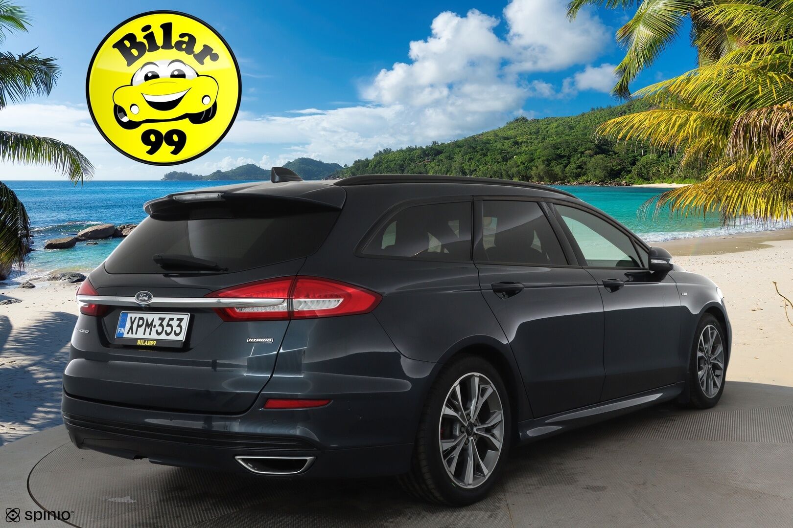 Ford Mondeo 2021 2,0 187hv  Hybrid ST-LINE Wagon *Adapt.vakkari / Panorama / Muistipenkki / P.kamera / Keyless / Koukku* - Huippuvarusteet! / 1-om. Suomi-auto / XPack / Winter Pack / Kahdet renkaat aluvanteulla