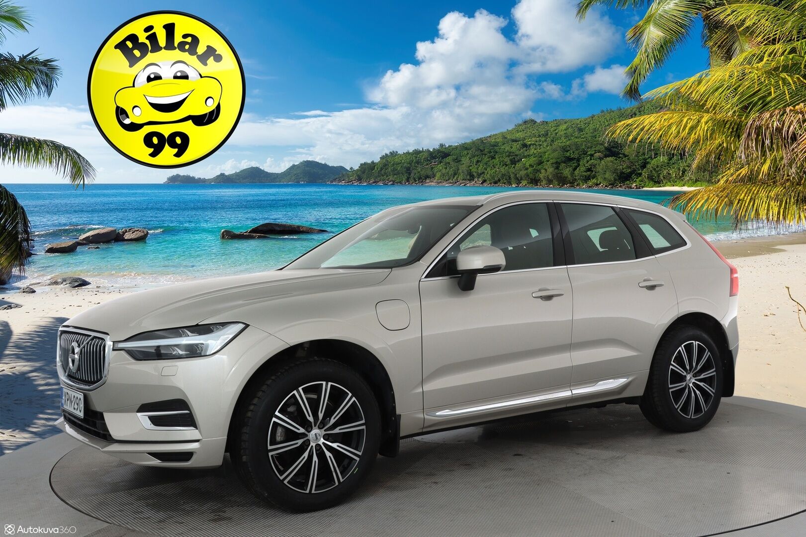 Volvo XC60 2021 T6 TwE AWD Business Inscription aut. **Panorama / Webasto / Muistipenkki / Koukku / P.kamera / Ruskeat Nahat** - 3,99 % KORKOTARJOUS TÄHÄN AUTOON - Akku kuntotarkastettu / 1.om Suomi-auto / BLIS / KeylessGo / Merkkihuollettu / Kahdet renkaat aluvanteilla