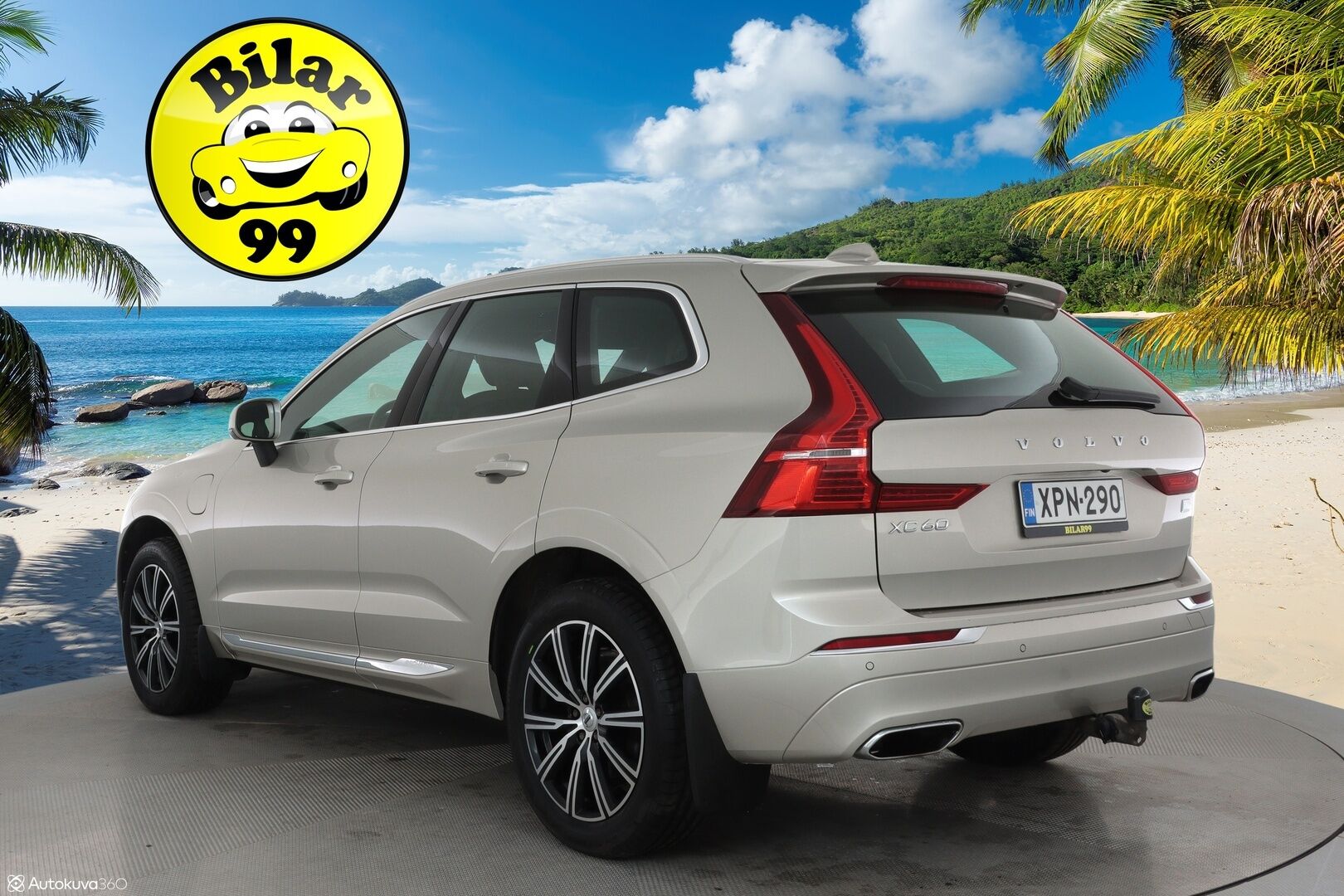 Volvo XC60 2021 T6 TwE AWD Business Inscription aut. **Panorama / Webasto / Muistipenkki / Koukku / P.kamera / Ruskeat Nahat** - 3,99 % KORKOTARJOUS TÄHÄN AUTOON - Akku kuntotarkastettu / 1.om Suomi-auto / BLIS / KeylessGo / Merkkihuollettu / Kahdet renkaat aluvanteilla