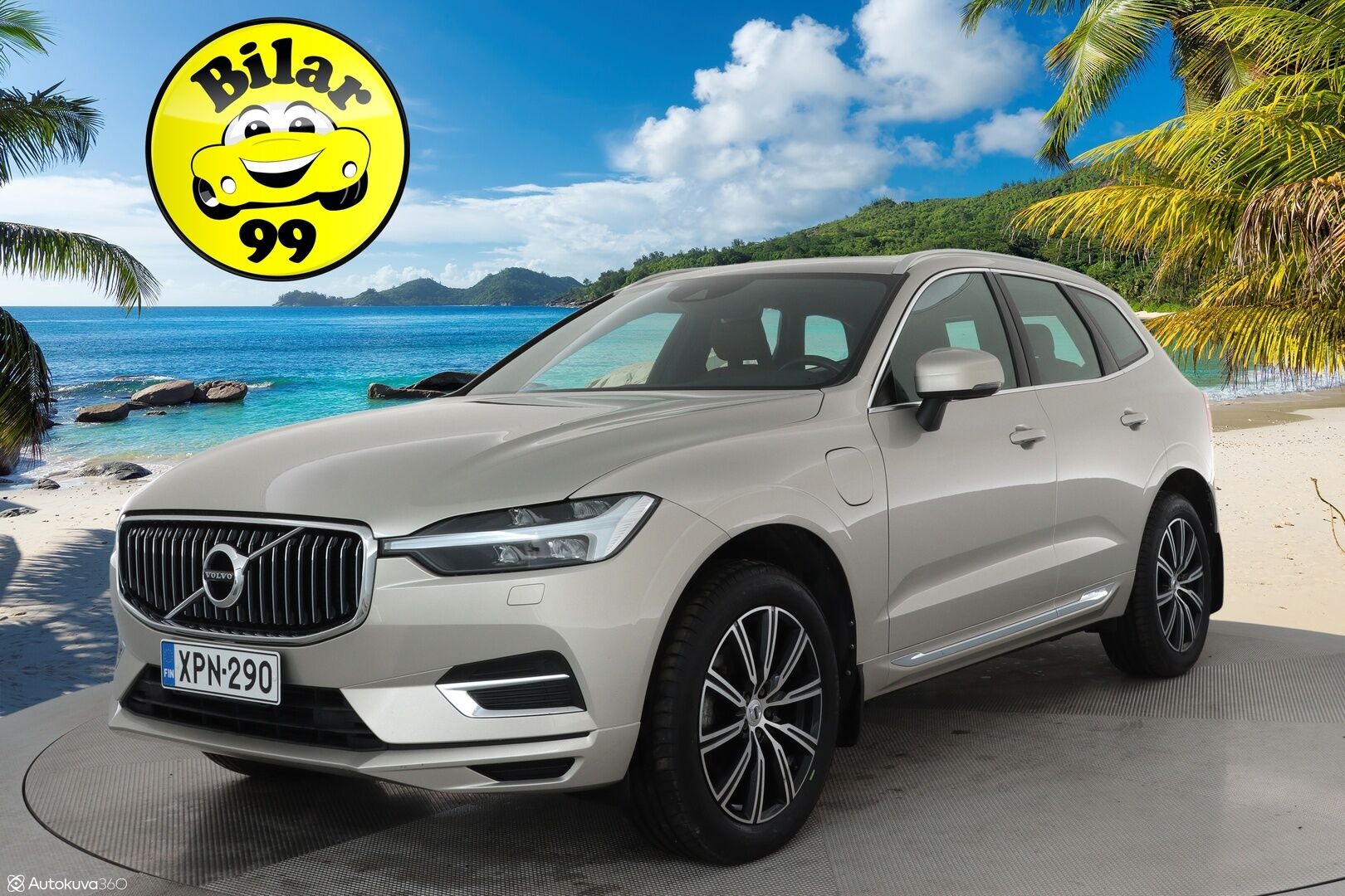 Volvo XC60 2021 T6 TwE AWD Business Inscription aut. **Panorama / Webasto / Muistipenkki / Koukku / P.kamera / Ruskeat Nahat** - 3,99 % KORKOTARJOUS TÄHÄN AUTOON - Akku kuntotarkastettu / 1.om Suomi-auto / BLIS / KeylessGo / Merkkihuollettu / Kahdet renkaat aluvanteilla
