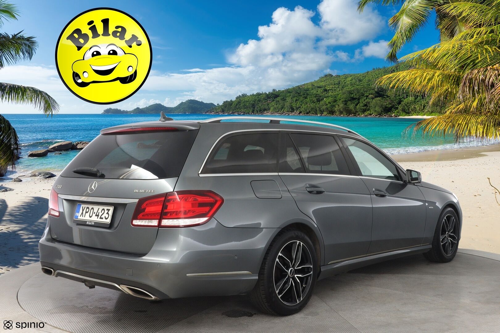 Mercedes-Benz E 2016 200 BlueTec T A Premium Business - ILS | Nahat | Ortopedi-istuin | Sähkökontti | Ilmastointi | Bluetooth | Metalliväri | 2 x vanteet 