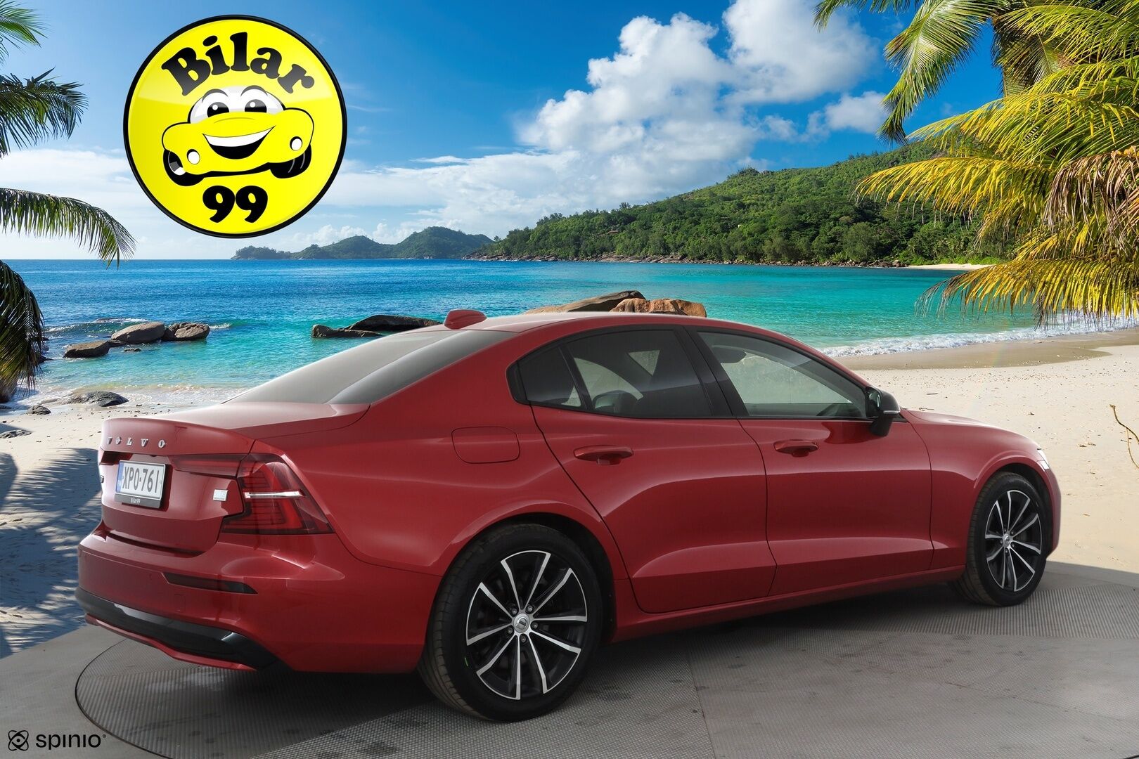 Volvo S60 2023 T8 AWD Long Range High Performance Plus Dark aut * Koukku / ACC / Muistipenkit / Full-LED / P.Kamera / Lisälämmitin * - 1-om Suomi-auto / 2x Latauskaapelit / Merkkihuollot / Kahdet renkaat aluvanteilla