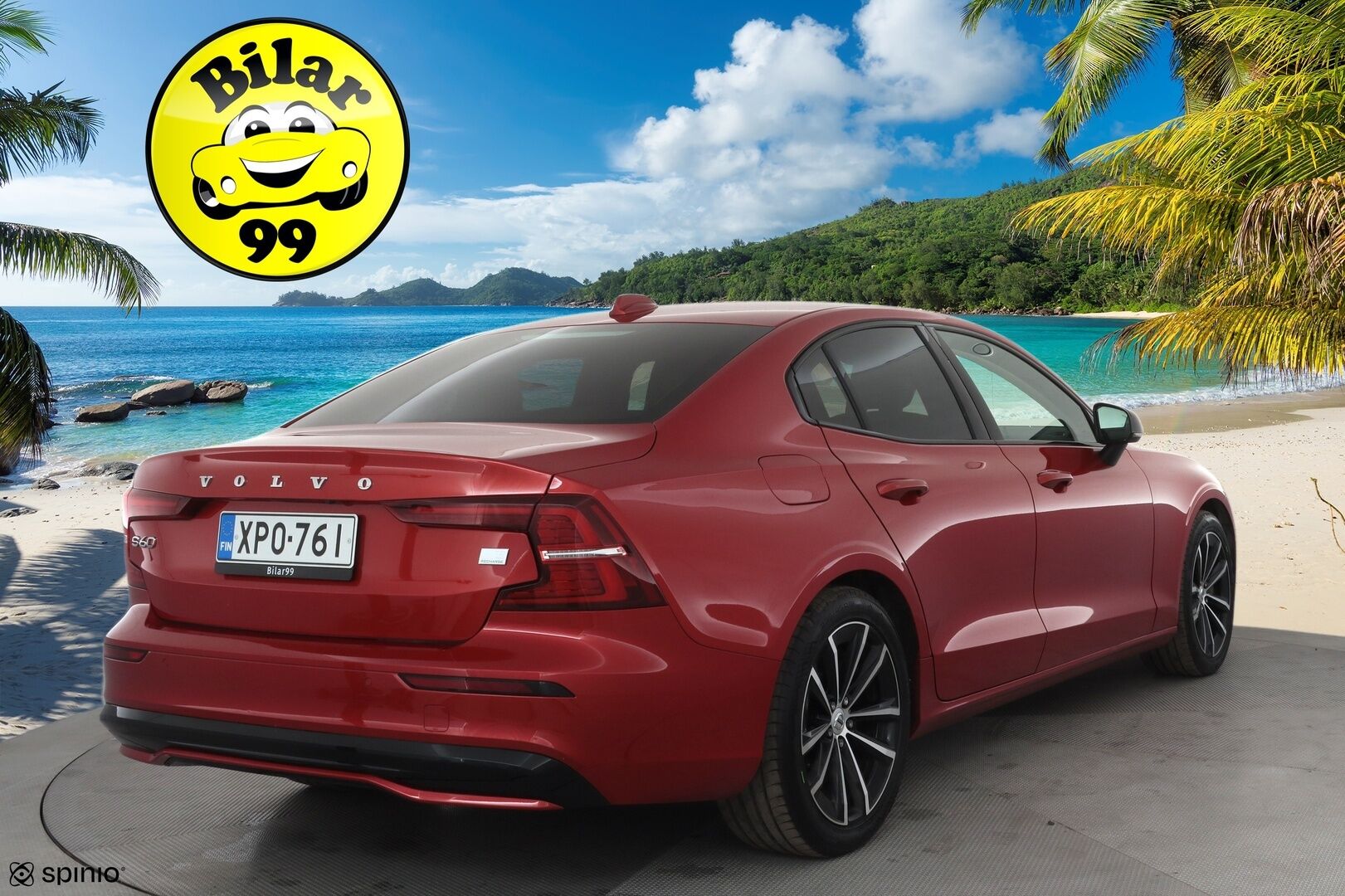 Volvo S60 2023 T8 AWD Long Range High Performance Plus Dark aut * Koukku / ACC / Muistipenkit / Full-LED / P.Kamera / Lisälämmitin * - 1-om Suomi-auto / 2x Latauskaapelit / Merkkihuollot / Kahdet renkaat aluvanteilla