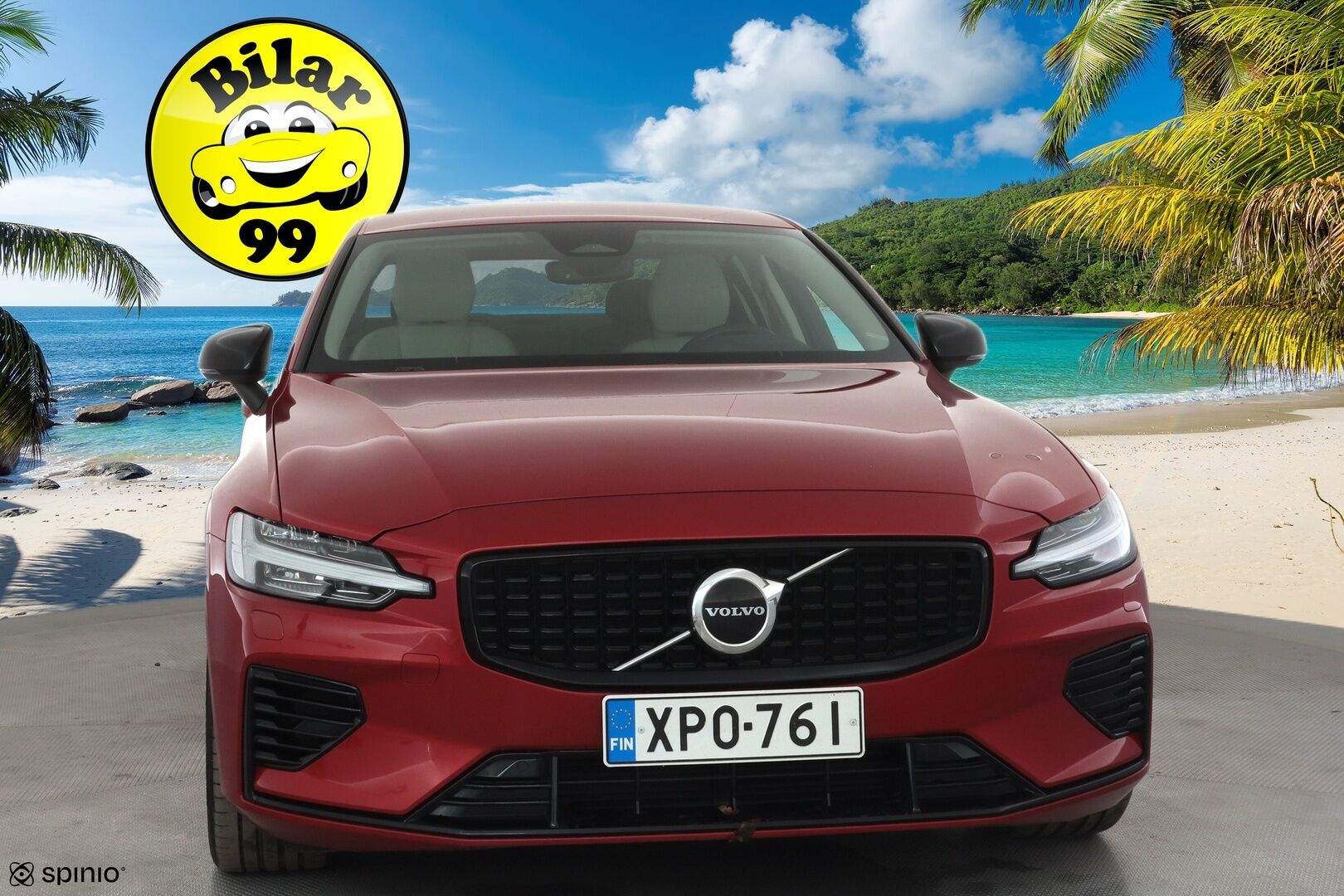 Volvo S60 2023 T8 AWD Long Range High Performance Plus Dark aut * Koukku / ACC / Muistipenkit / Full-LED / P.Kamera / Lisälämmitin * - 1-om Suomi-auto / 2x Latauskaapelit / Merkkihuollot / Kahdet renkaat aluvanteilla