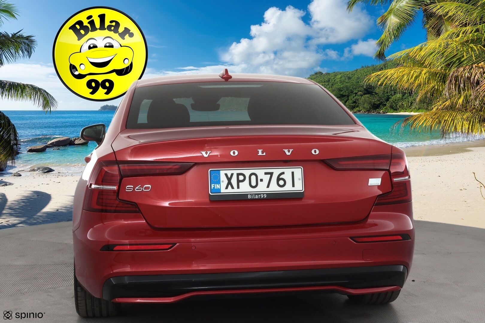 Volvo S60 2023 T8 AWD Long Range High Performance Plus Dark aut * Koukku / ACC / Muistipenkit / Full-LED / P.Kamera / Lisälämmitin * - 1-om Suomi-auto / 2x Latauskaapelit / Merkkihuollot / Kahdet renkaat aluvanteilla