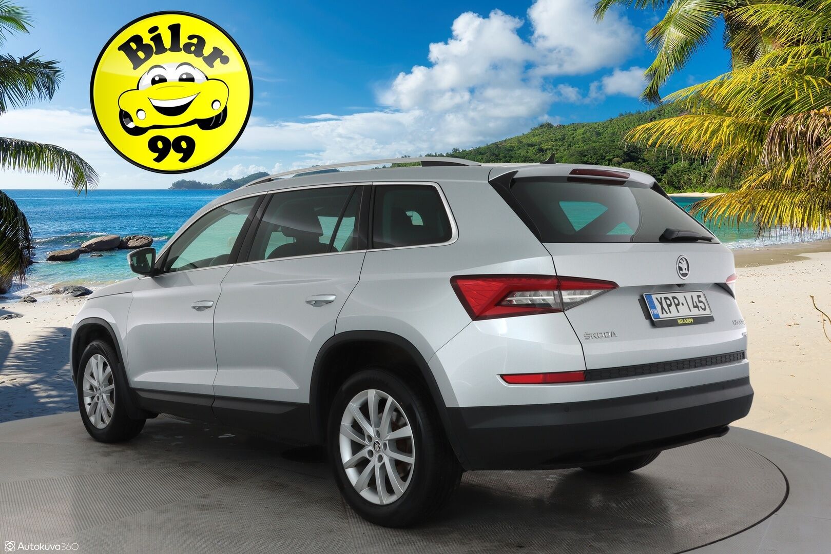 Skoda Kodiaq 2018 2,0 TSI 4x4 Style DSG **Webasto / 7p / Canton / Adapt.vakkari / Koukku / P.kamera / KeylessGo / Navi** - 3,99 % KORKOTARJOUS TÄHÄN AUTOON - 