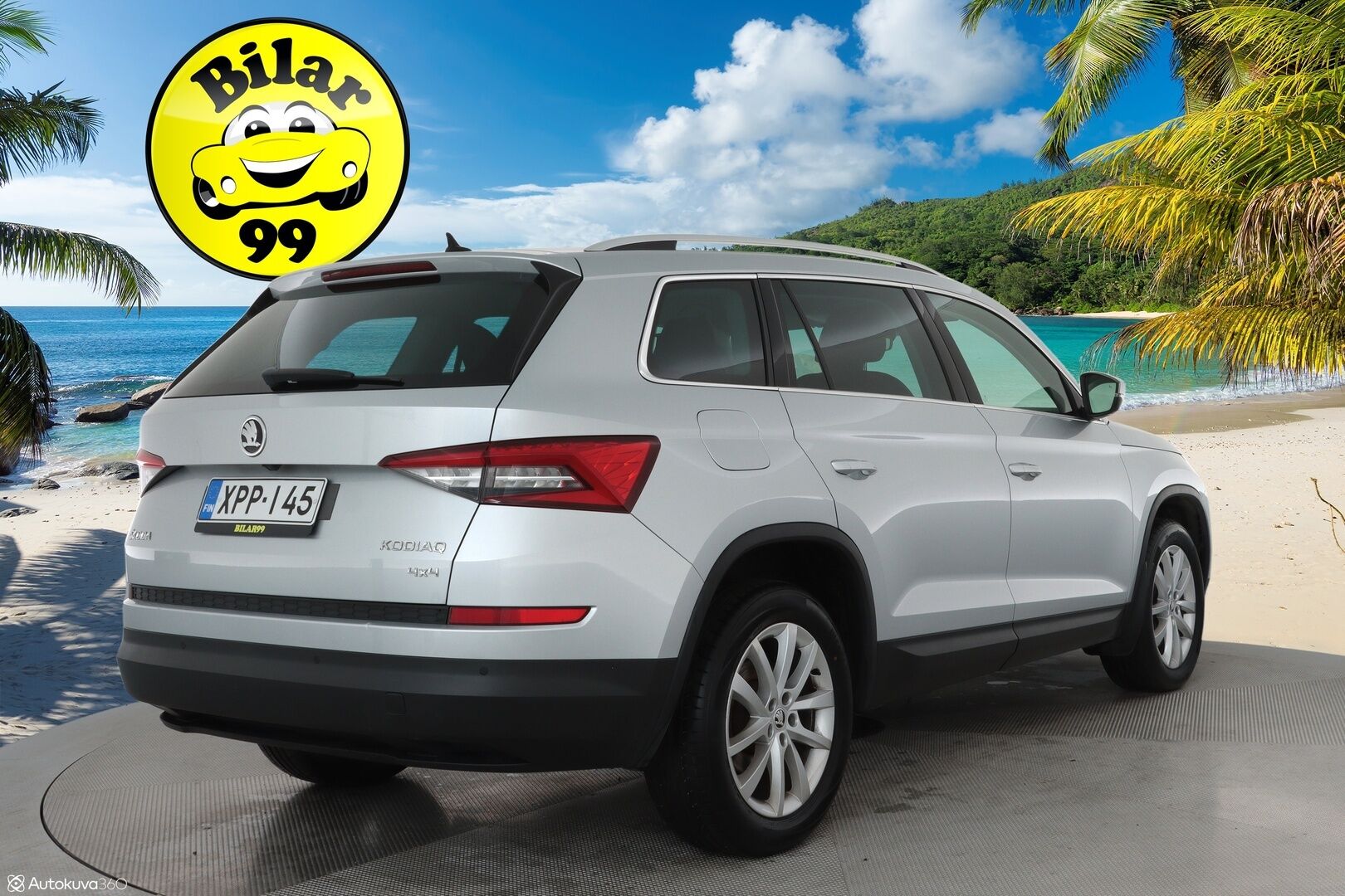Skoda Kodiaq 2018 2,0 TSI 4x4 Style DSG **Webasto / 7p / Canton / Adapt.vakkari / Koukku / P.kamera / KeylessGo / Navi** - 3,99 % KORKOTARJOUS TÄHÄN AUTOON - 