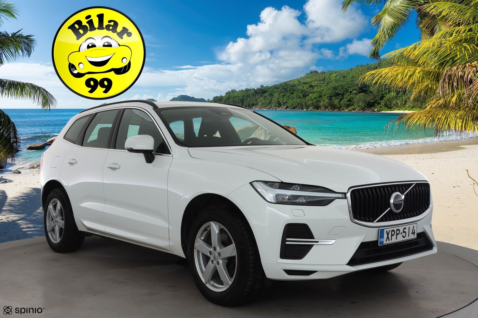 Volvo XC60 2022 B4 AWD D-MHEV Business Edition aut * P.Kamera / ACC / LED / High performance / Webasto / Keyless * - Kahdet renkaat / 1.Om Suomi-auto