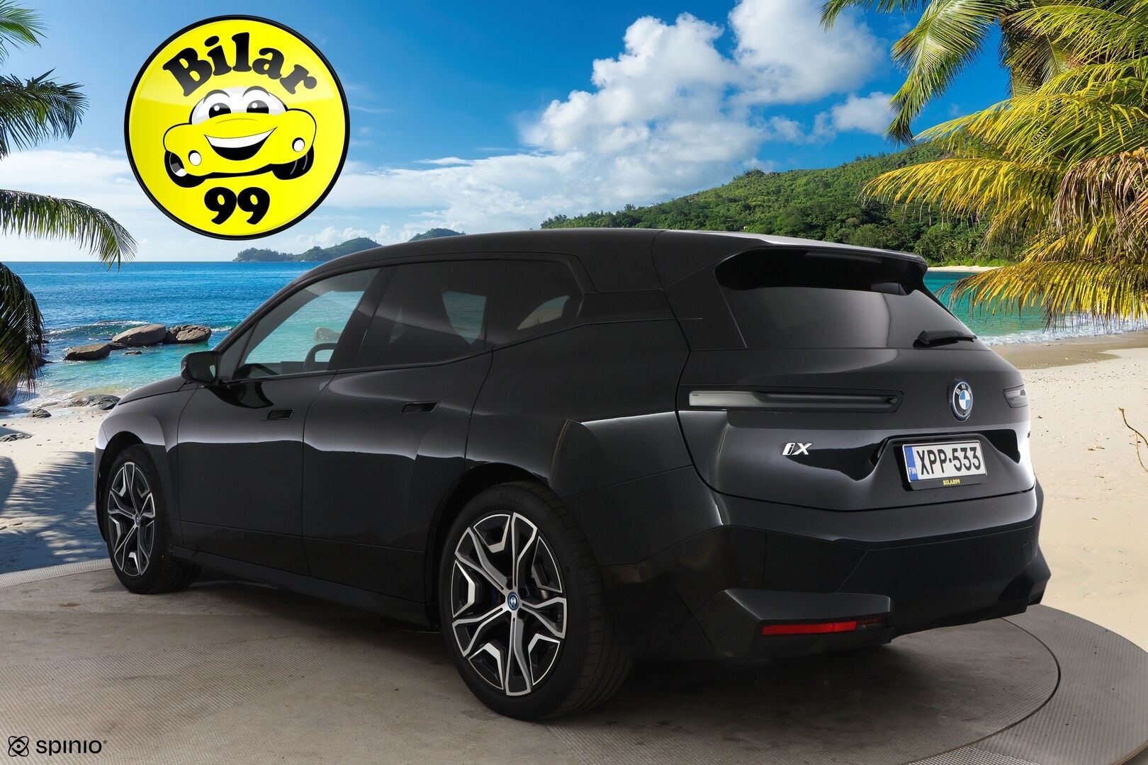 BMW iX 2022 xDrive40 Fully Charged - 3,99 % KORKOTARJOUS TÄHÄN AUTOON - Vetokoukku / HUD / Harman&Kardon / Sky Lounge / Adapt.Vakkari / 360-Kamera / Laser / Eleohjaus / Suomiauto / Upea yksilö!