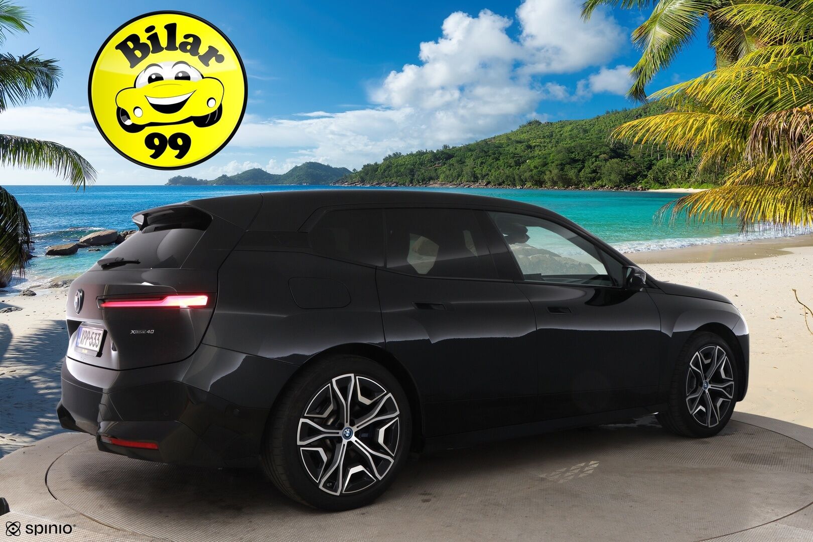 BMW iX 2022 xDrive40 Fully Charged - 3,99 % KORKOTARJOUS TÄHÄN AUTOON - Vetokoukku / HUD / Harman&Kardon / Sky Lounge / Adapt.Vakkari / 360-Kamera / Laser / Eleohjaus / Suomiauto / Upea yksilö!