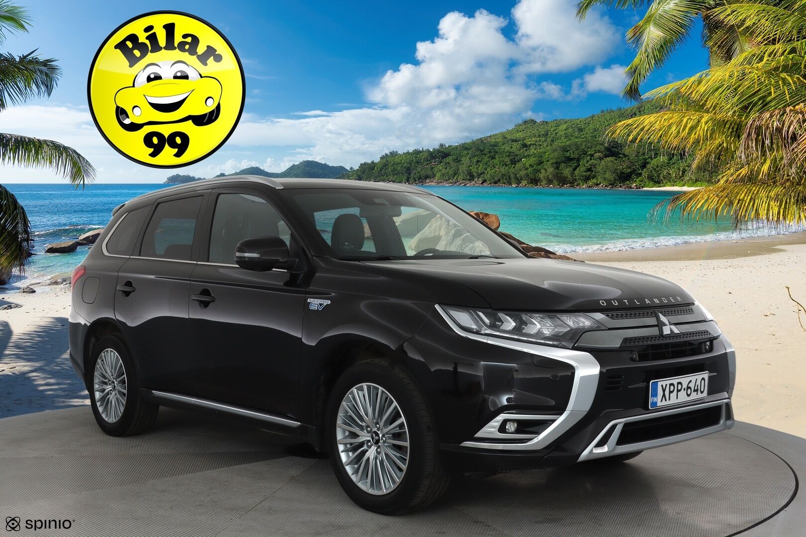 Mitsubishi Outlander PHEV 2020 Business X 4WD 5P **Power Sound System / Koukku / ACC / LED / 360° Kamera / Kaistavahti / Timantti Nahkaverhoilu** - 2x Latauskaapelit / Kahdet Renkaat