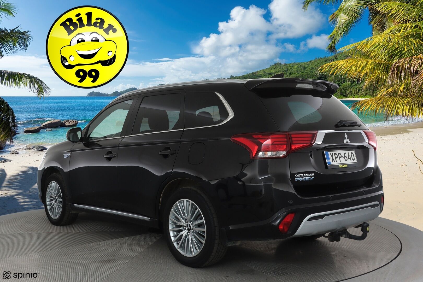 Mitsubishi Outlander PHEV 2020 Business X 4WD 5P **Power Sound System / Koukku / ACC / LED / 360° Kamera / Kaistavahti / Timantti Nahkaverhoilu** - 2x Latauskaapelit / Kahdet Renkaat