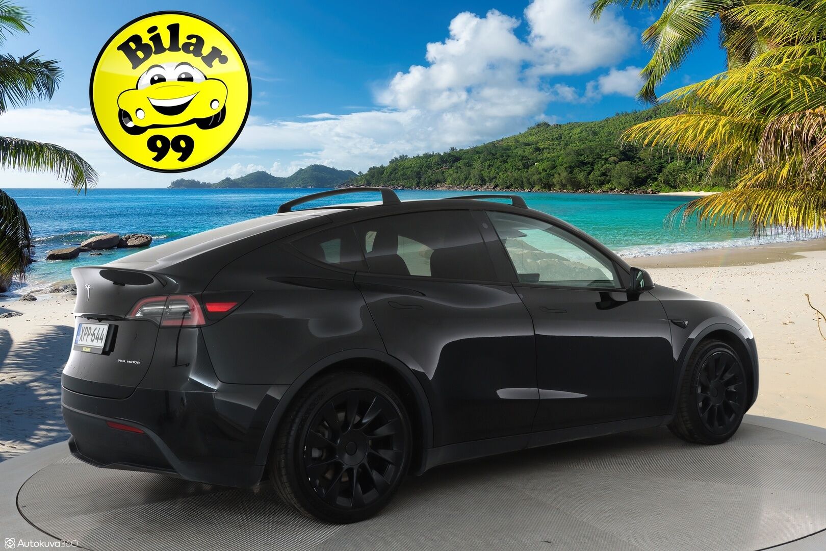 Tesla Model Y 2021 Long Range **Lämpöpumppu / Lasikatto / Matrix-LED / Adapt.Vakkari / P.Kamera / Muistipenkki / Navi / Kaistavahti** - 3,99 % KORKOTARJOUS TÄHÄN AUTOON - Akku kuntotarkastettu / Premium Audio / KeylessGo / 2x Renkaat