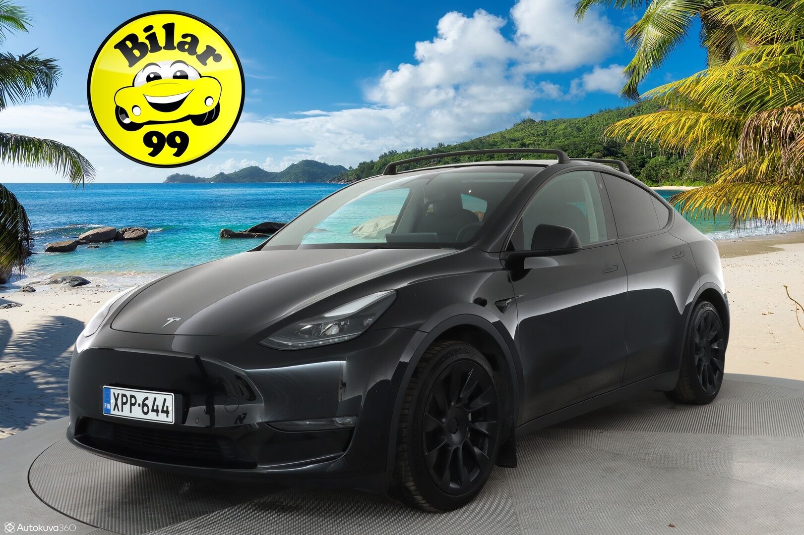 Tesla Model Y 2021 Long Range **Lämpöpumppu / Lasikatto / Matrix-LED / Adapt.Vakkari / P.Kamera / Muistipenkki / Navi / Kaistavahti** - 3,99 % KORKOTARJOUS TÄHÄN AUTOON - Akku kuntotarkastettu / Premium Audio / KeylessGo / 2x Renkaat