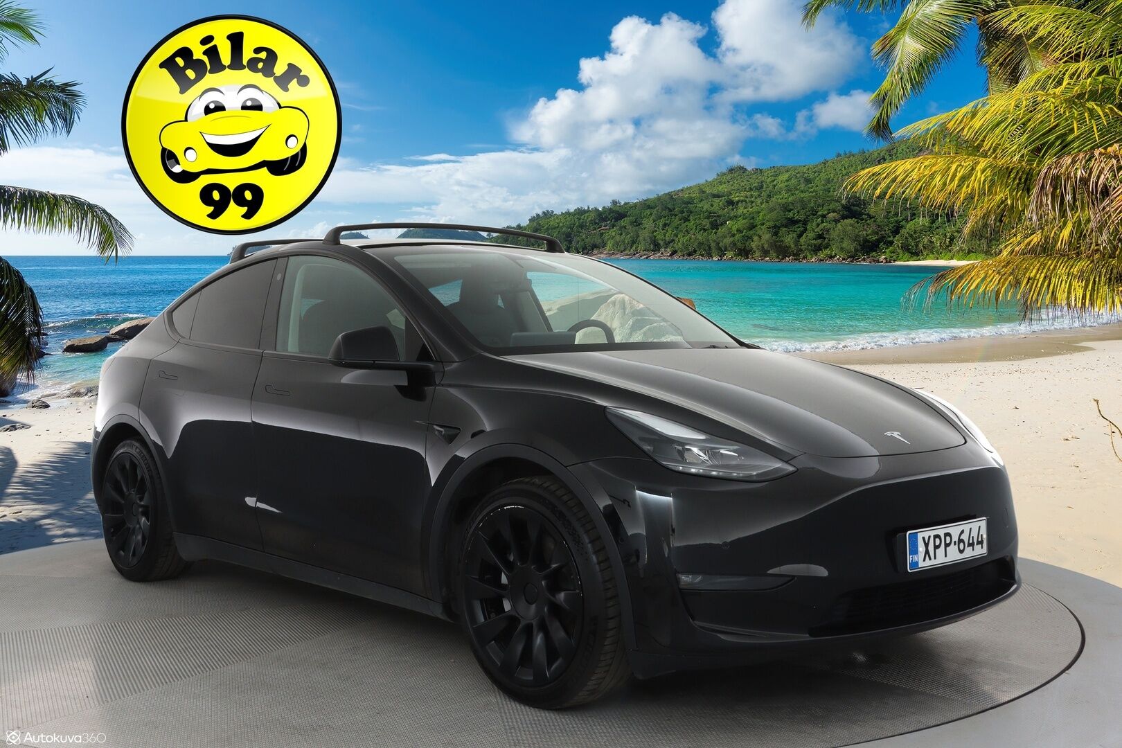 Tesla Model Y 2021 Long Range **Lämpöpumppu / Lasikatto / Matrix-LED / Adapt.Vakkari / P.Kamera / Muistipenkki / Navi / Kaistavahti** - 3,99 % KORKOTARJOUS TÄHÄN AUTOON - Akku kuntotarkastettu / Premium Audio / KeylessGo / 2x Renkaat