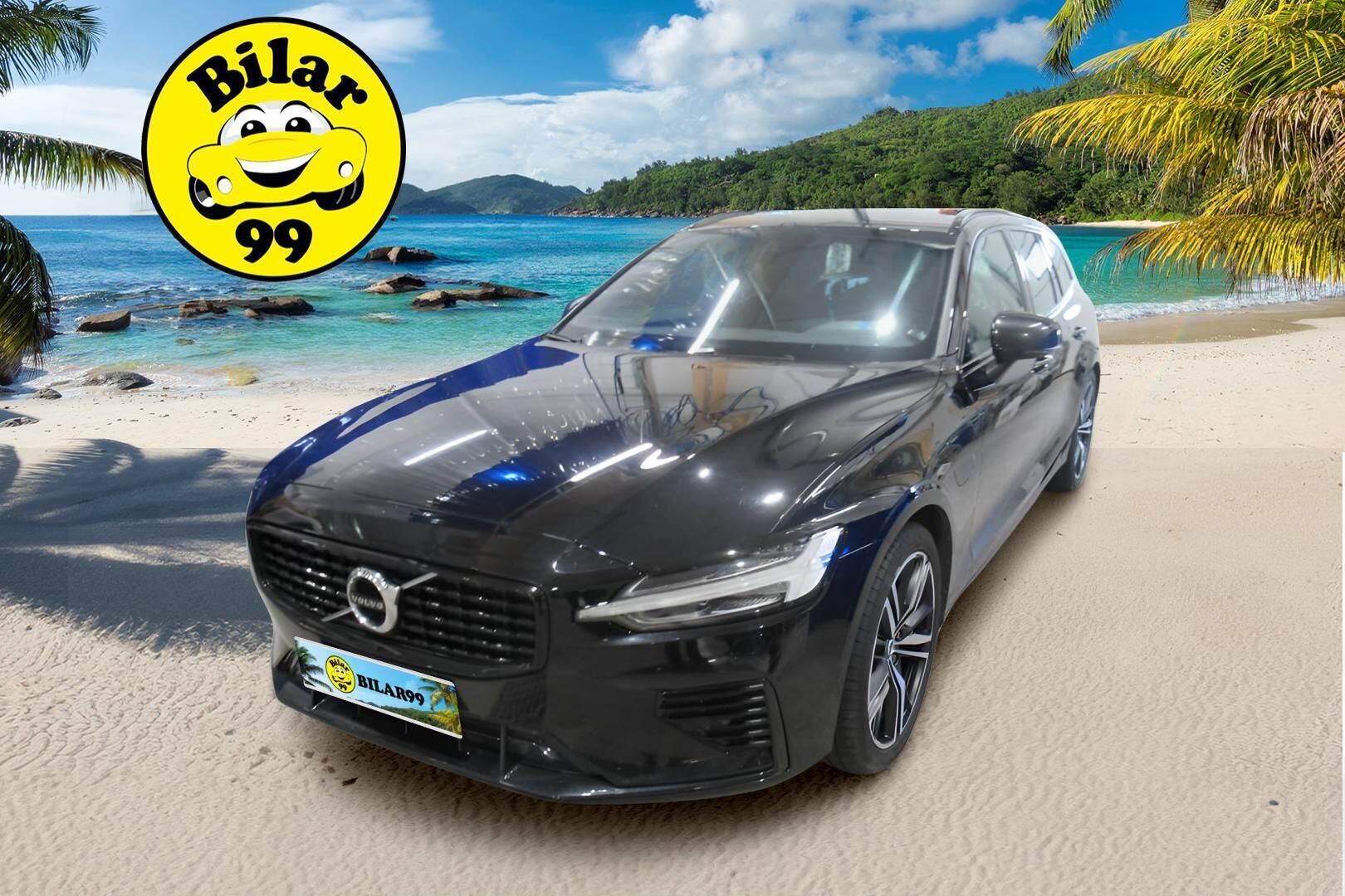 Volvo V60 2022 T6 TwE AWD Business R-Design aut / Pa-lisälämmitin / ACC / Muistipenkki / Koukku / P.kamera - 1.Om Suomi-auto / Sähkökontti 