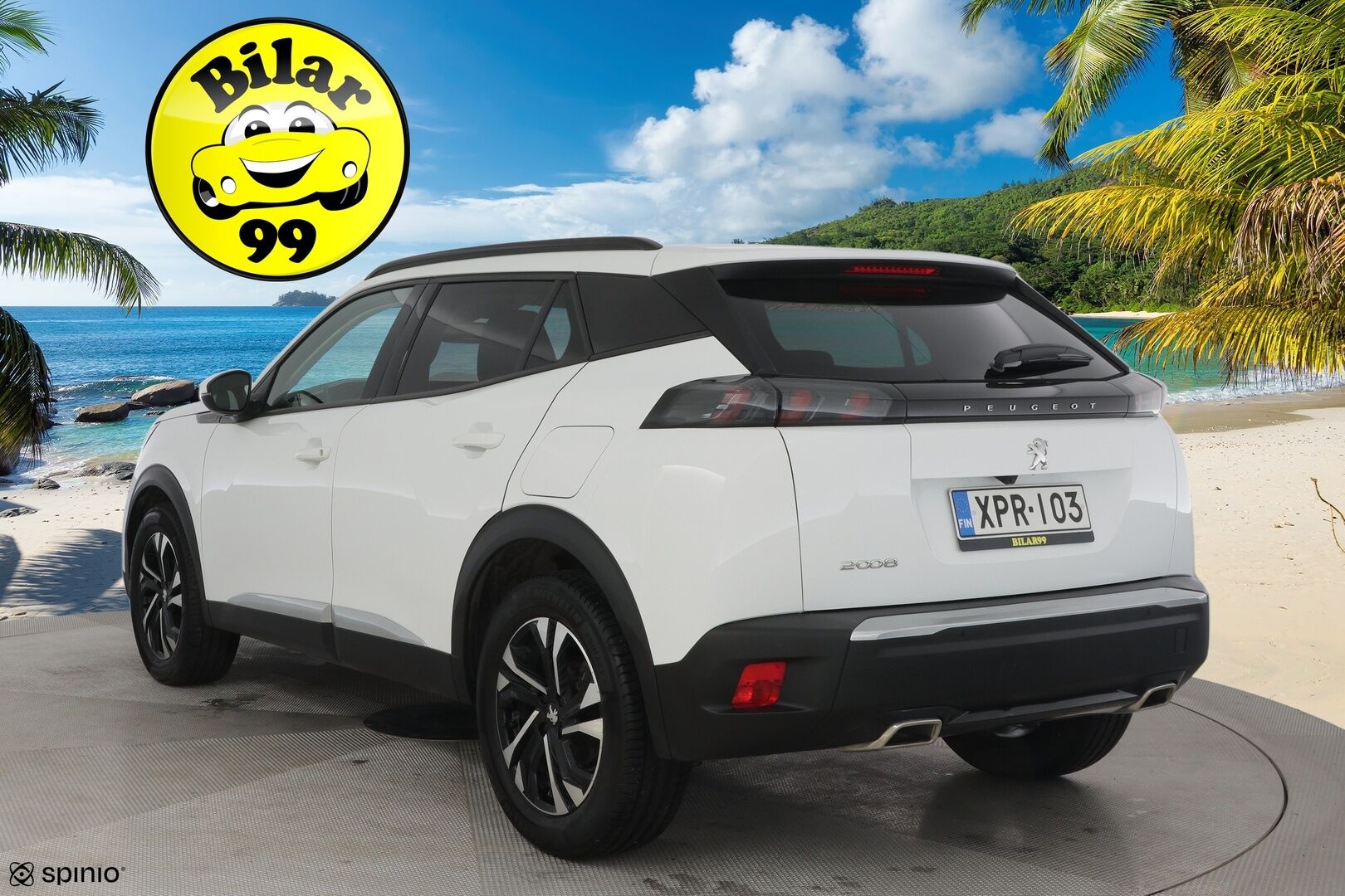 Peugeot 2008 2021 Allure Pack Motion PureTech 130 EAT8-automaatti - 360 kamera / digimittaristo / ACC / Tutkat / Mirrorlink