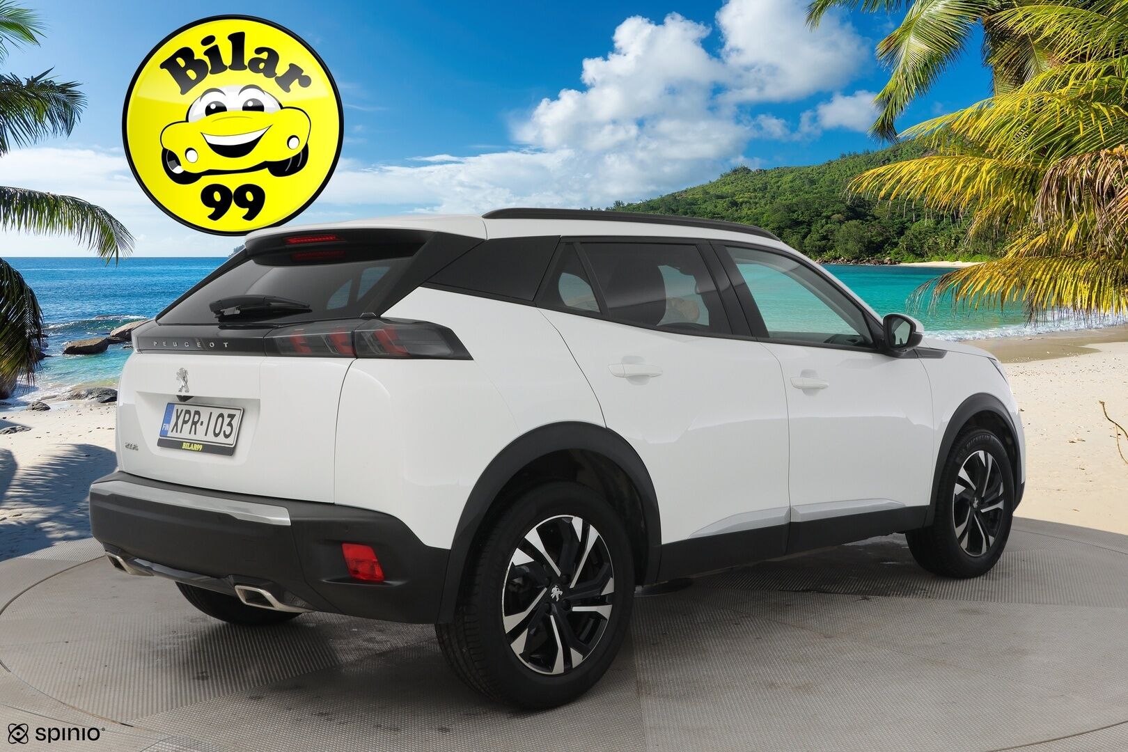 Peugeot 2008 2021 Allure Pack Motion PureTech 130 EAT8-automaatti - 360 kamera / digimittaristo / ACC / Tutkat / Mirrorlink
