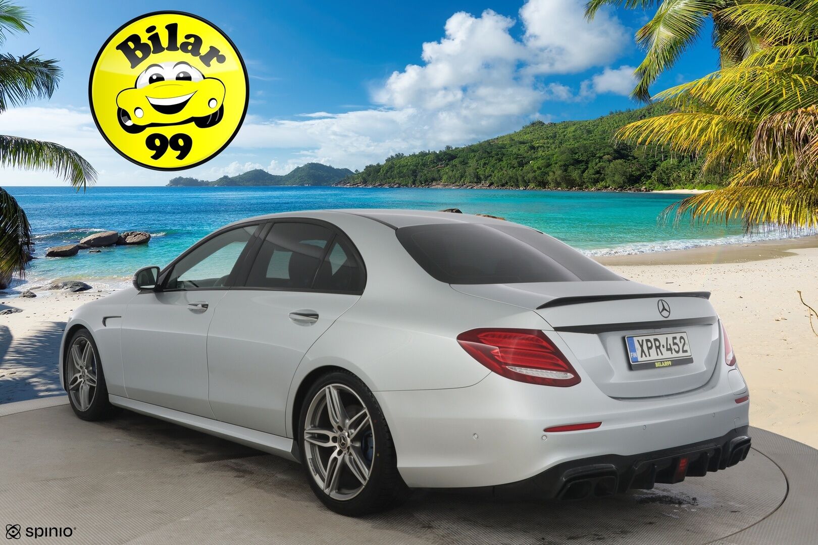 Mercedes-Benz E 2018 350 e Sedan AMG *Burmester® 3D / Sporttipenkit / HUD /  Ambient / 360 / Command / BLIS* - Nahka alcantra / Kahdet AMG vanteet / Apple&Android