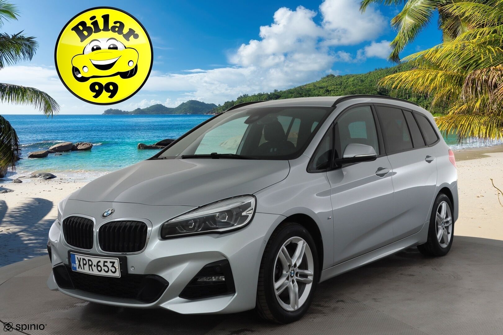 BMW 218 2022 F46 Gran Tourer 218i A Business Automatic Edition M-Sport - LED | P.Tutkat | Sportpenkit | Navi | Sisätilanlämmitin | Suomi-auto | Kahdet renkaat | Merkkihuollettu! 