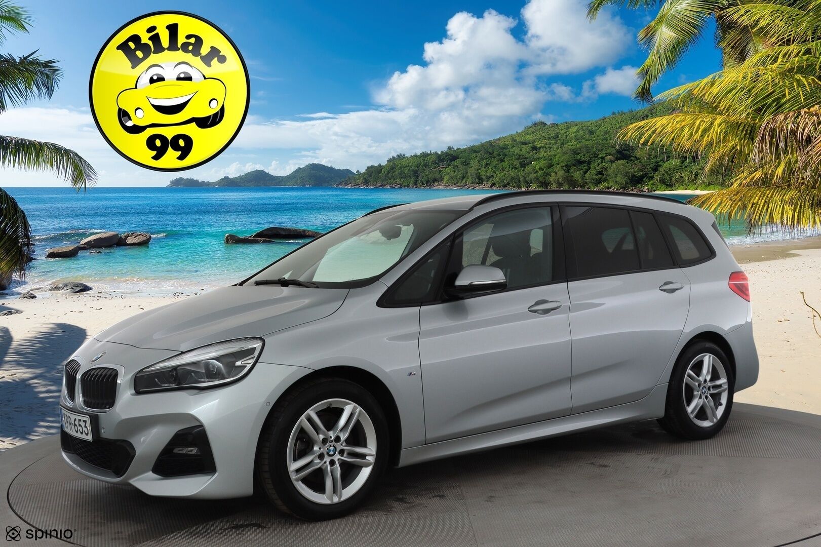BMW 218 2022 F46 Gran Tourer 218i A Business Automatic Edition M-Sport - LED | P.Tutkat | Sportpenkit | Navi | Sisätilanlämmitin | Suomi-auto | Kahdet renkaat | Merkkihuollettu! 