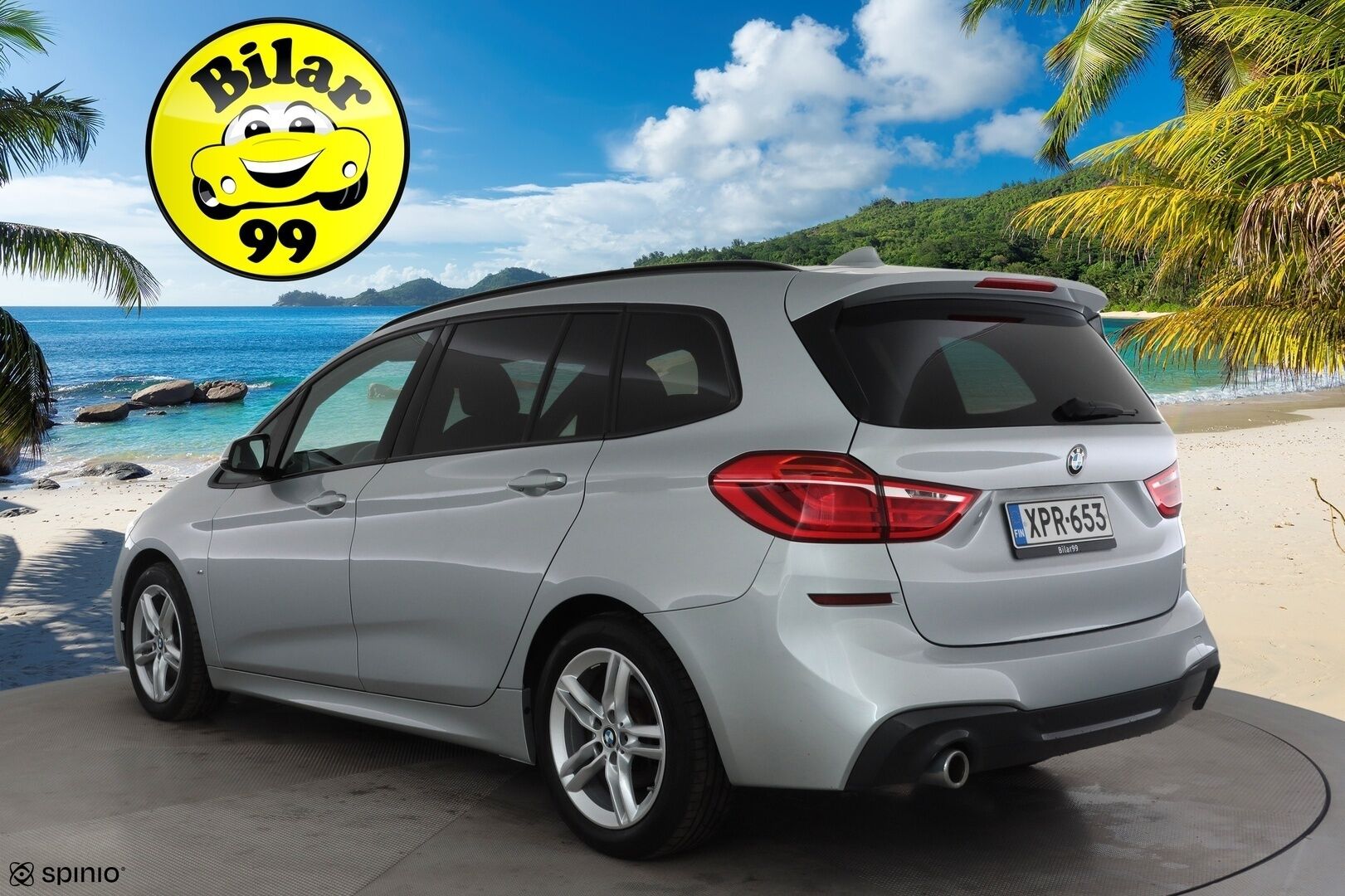BMW 218 2022 F46 Gran Tourer 218i A Business Automatic Edition M-Sport - LED | P.Tutkat | Sportpenkit | Navi | Sisätilanlämmitin | Suomi-auto | Kahdet renkaat | Merkkihuollettu! 