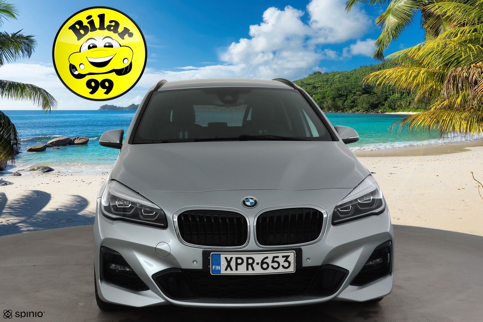 BMW 218 2022 F46 Gran Tourer 218i A Business Automatic Edition M Sport * LED / P.Tutkat / Sportpenkit / Navi / Sisätilanlämmitin * - 1-om Suomi-auto / Kahdet renkaat / Merkkihuollettu! - HULLU BLACKWEEK KORKOTARJOUS 2,49%