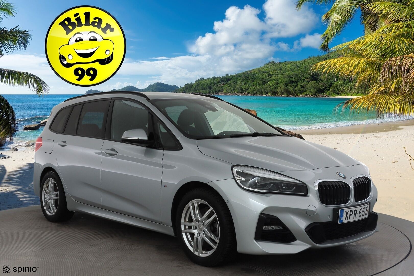 BMW 218 2022 F46 Gran Tourer 218i A Business Automatic Edition M-Sport - LED | P.Tutkat | Sportpenkit | Navi | Sisätilanlämmitin | Suomi-auto | Kahdet renkaat | Merkkihuollettu! 
