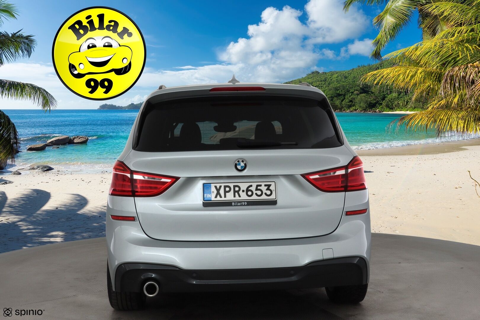 BMW 218 2022 F46 Gran Tourer 218i A Business Automatic Edition M Sport * LED / P.Tutkat / Sportpenkit / Navi / Sisätilanlämmitin * - 1-om Suomi-auto / Kahdet renkaat / Merkkihuollettu! - HULLU BLACKWEEK KORKOTARJOUS 2,49%