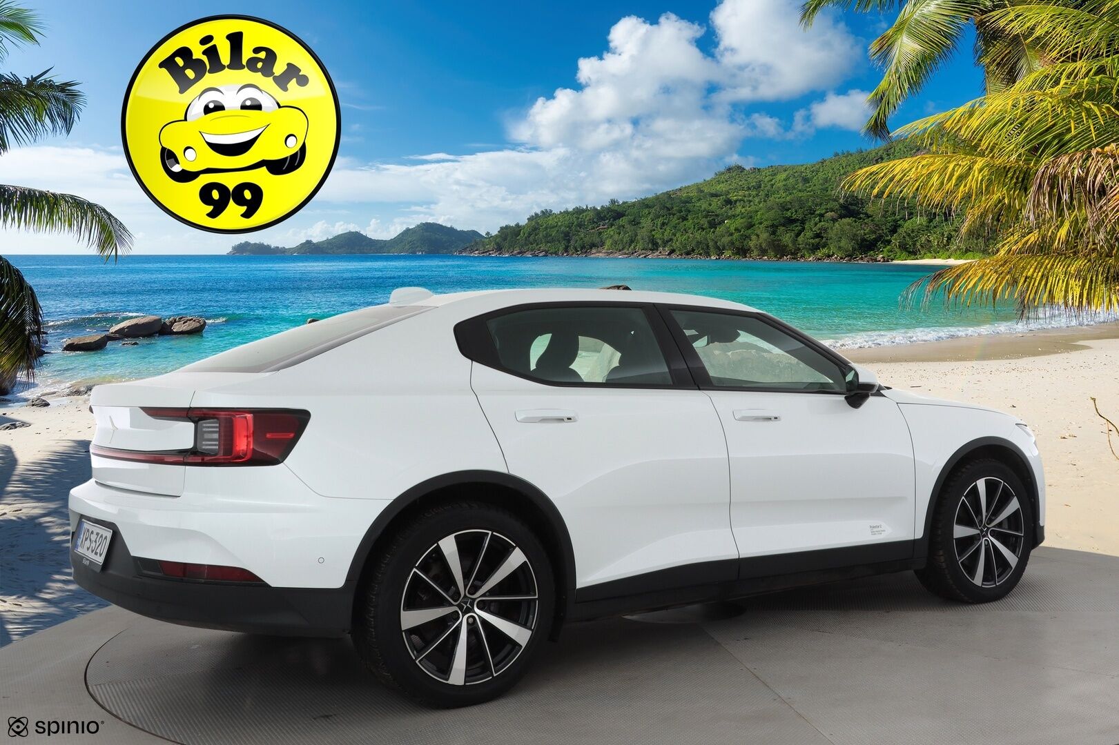 Polestar 2 2022 Long Range Single Motor, 170kW, 78kWh * ACC / Akkukäyttöinen Lisälämmitin / Pixel-LED / High Performance * - 1.Om Suomi-auto / Merkkihuollettu / Koti & Kauppalaturi