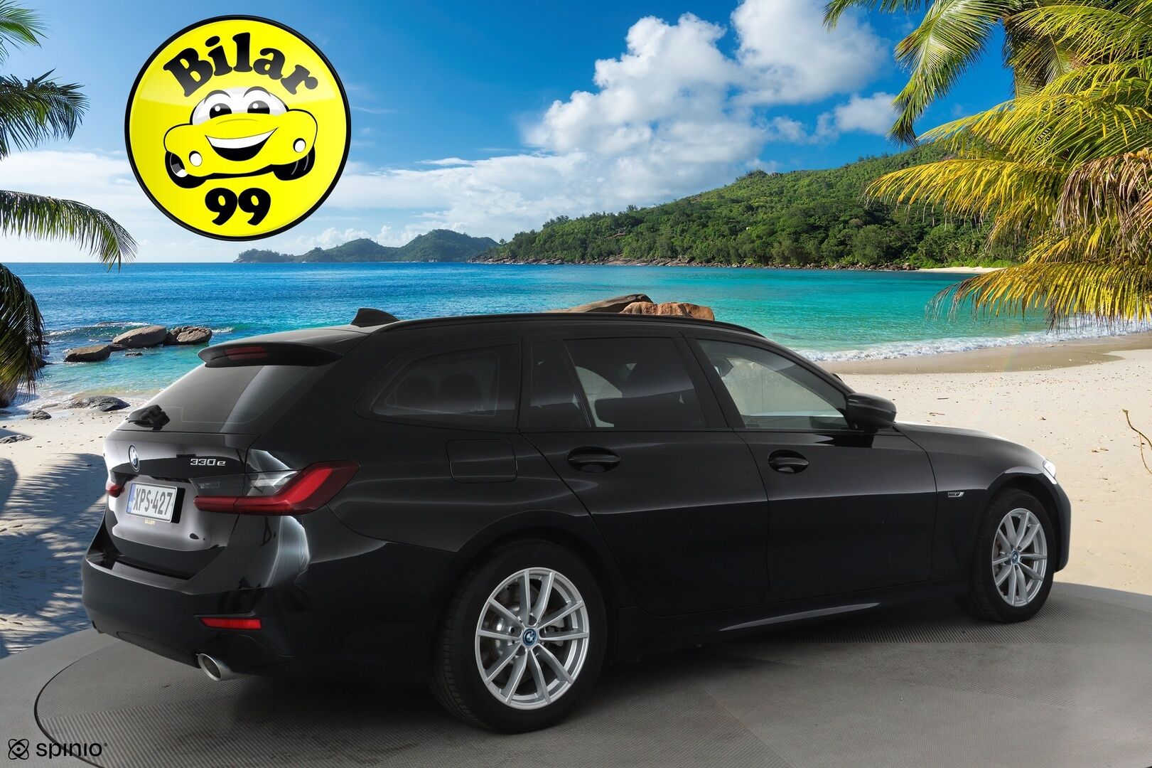BMW 330 2022 G21 Touring 330e xDrive A Charged Edition **ACC / Adapt.LED / Hifi / P.tutkat / Puolinahat / Comfort Access / Navi** - 3,99 % KORKOTARJOUS TÄHÄN AUTOON 21.9. ASTI! - Suomi-auto / Kahdet renkaat aluvanteilla / Merkkihuollettu