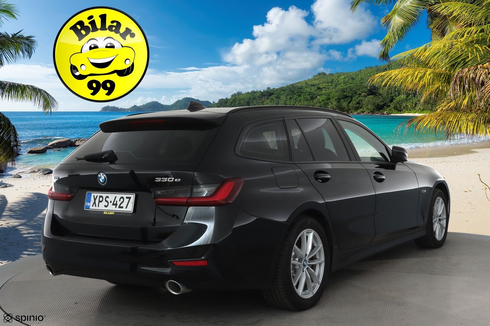 BMW 330 2022 G21 Touring 330e xDrive A Charged Edition **ACC / Adapt.LED / Hifi / P.tutkat / Puolinahat / Comfort Access / Navi** - 3,99 % KORKOTARJOUS TÄHÄN AUTOON 21.9. ASTI! - Suomi-auto / Kahdet renkaat aluvanteilla / Merkkihuollettu