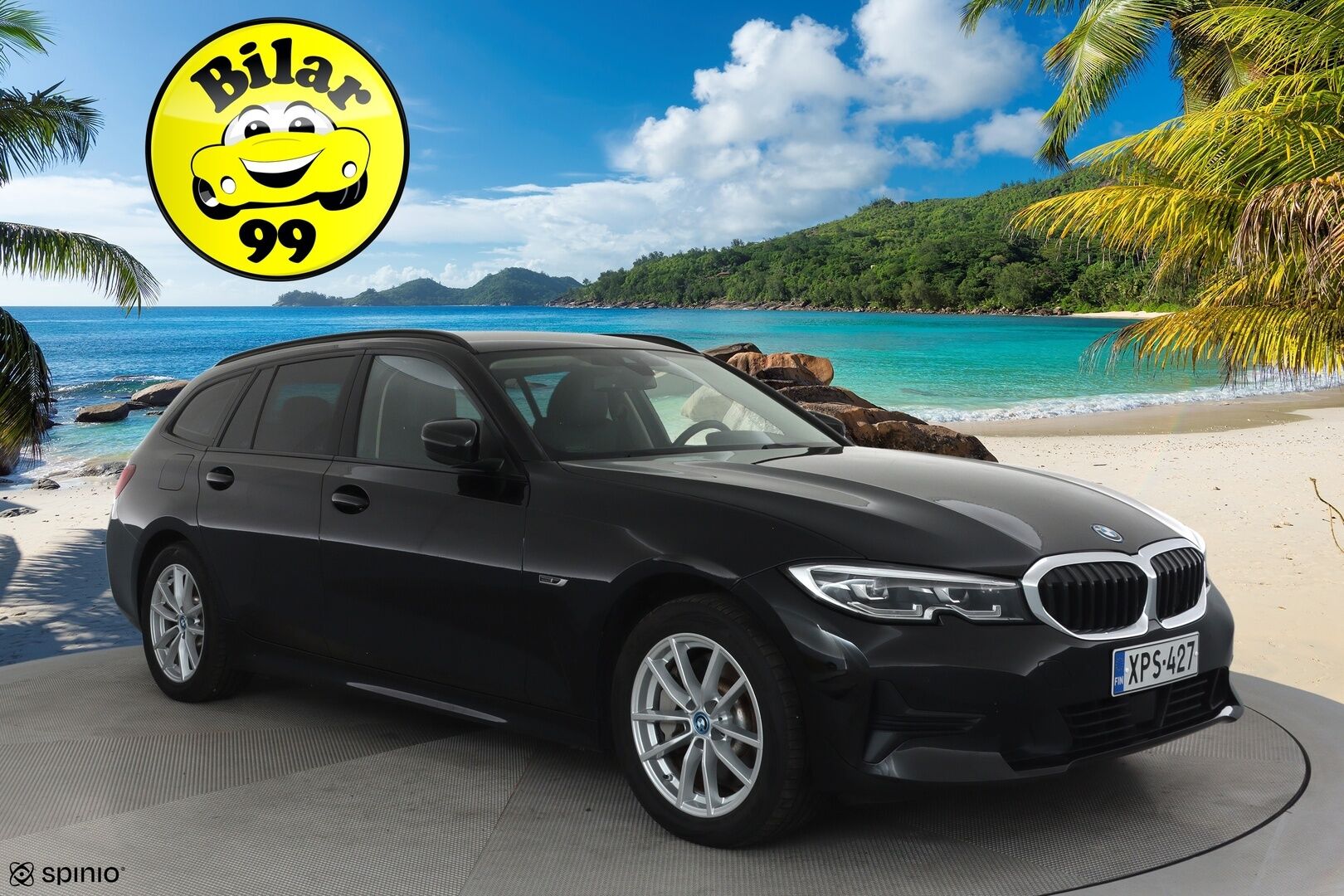 BMW 330 2022 G21 Touring 330e xDrive A Charged Edition **ACC / Adapt.LED / Hifi / P.tutkat / Puolinahat / Comfort Access / Navi** - 3,99 % KORKOTARJOUS TÄHÄN AUTOON 21.9. ASTI! - Suomi-auto / Kahdet renkaat aluvanteilla / Merkkihuollettu