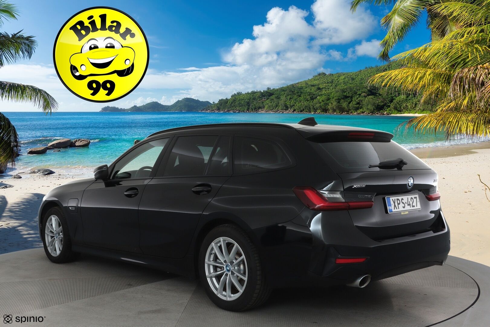 BMW 330 2022 G21 Touring 330e xDrive A Charged Edition **ACC / Adapt.LED / Hifi / P.tutkat / Puolinahat / Comfort Access / Navi** - 3,99 % KORKOTARJOUS TÄHÄN AUTOON 21.9. ASTI! - Suomi-auto / Kahdet renkaat aluvanteilla / Merkkihuollettu
